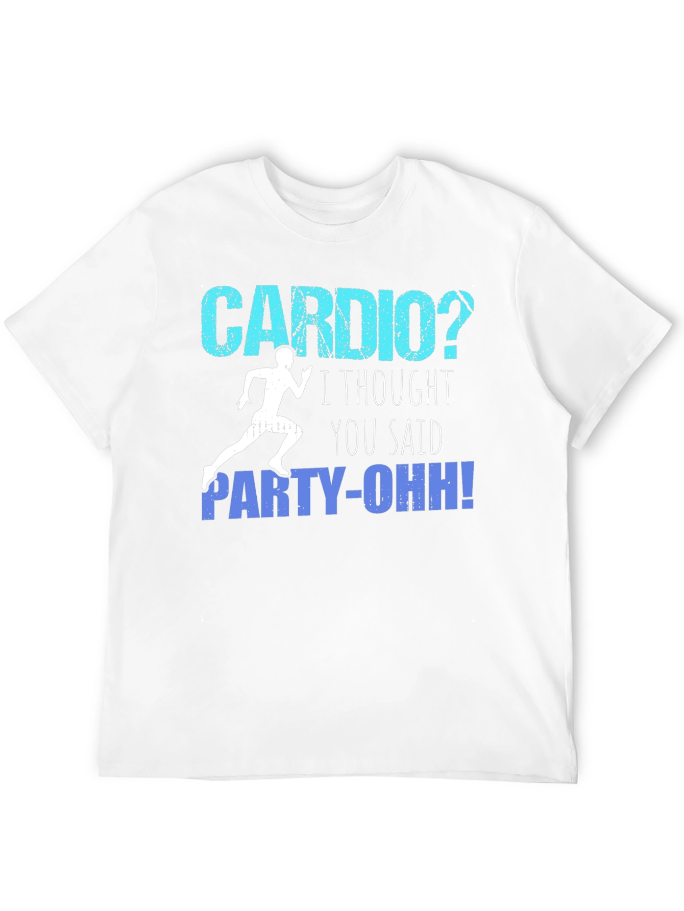 Cardio Party T-Shirt - Funny Workout Tee