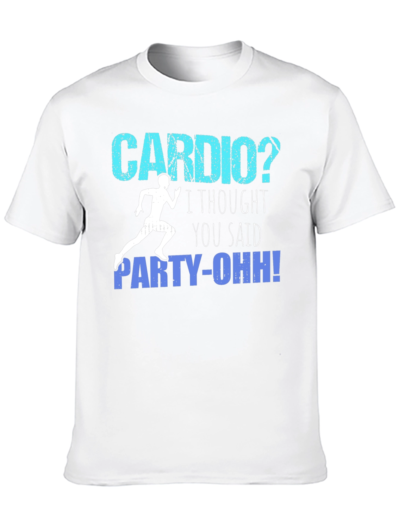 Cardio Party T-Shirt - Funny Workout Tee