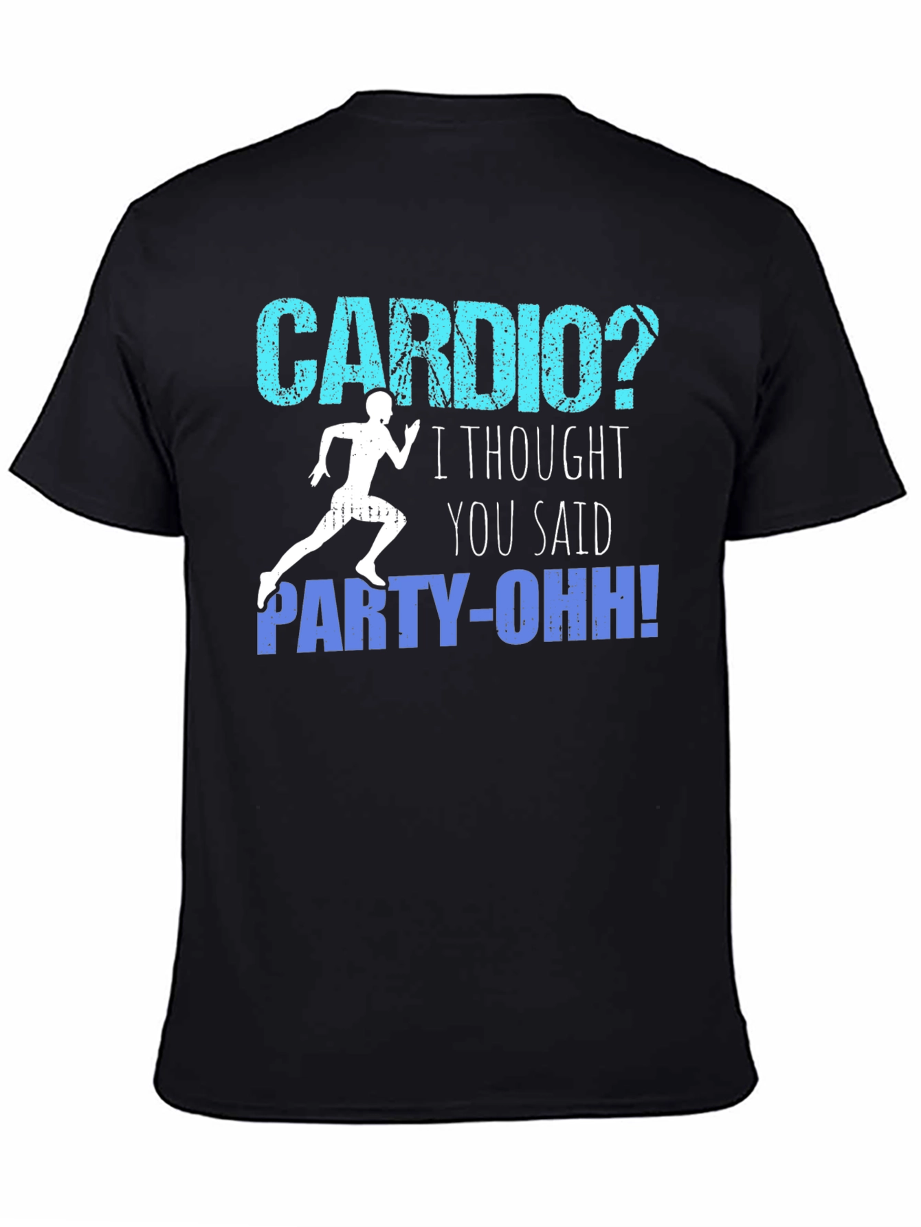 Cardio Party T-Shirt - Funny Workout Tee