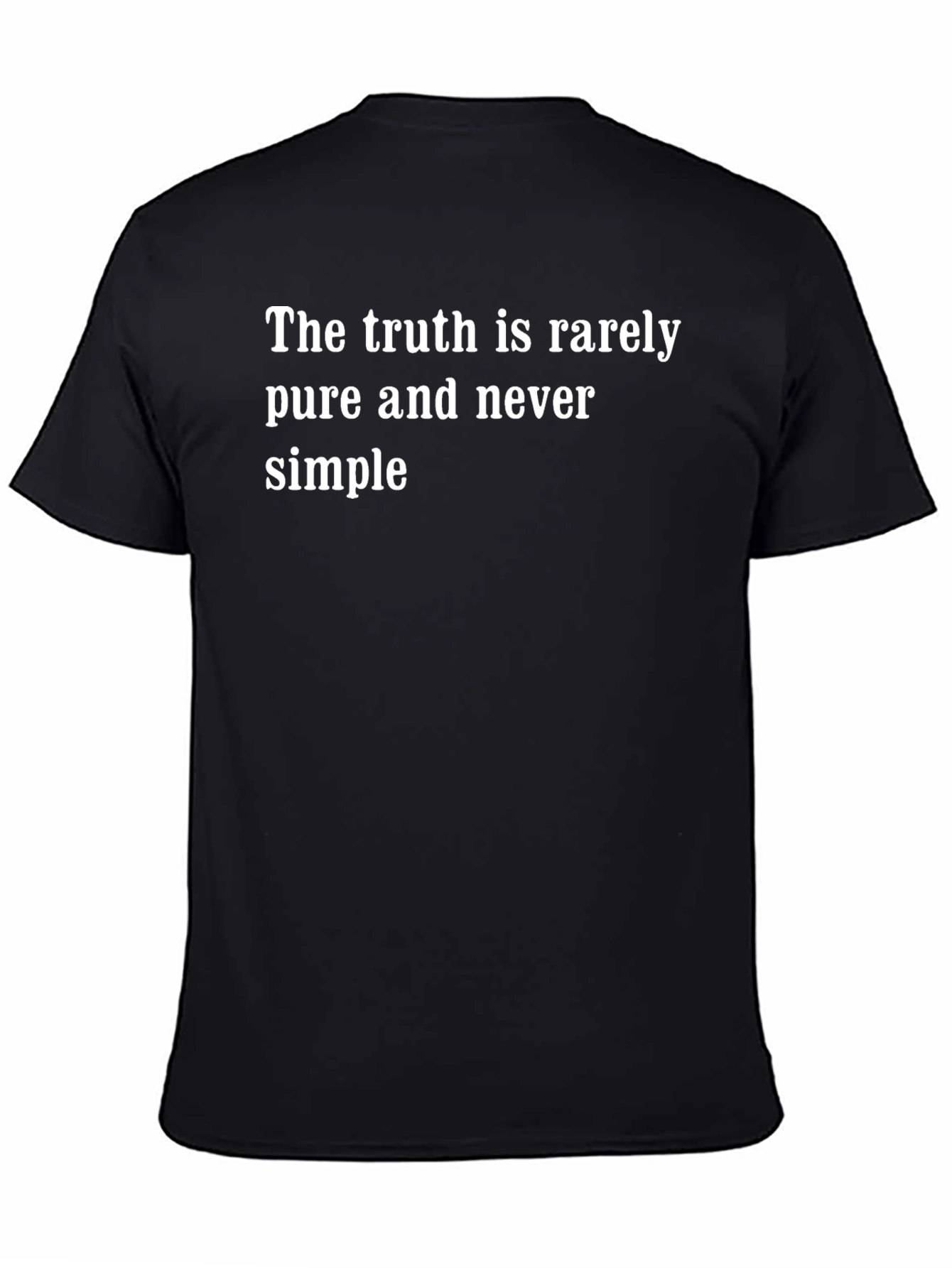 Truth T-Shirt - Pure and Never Simple Tee