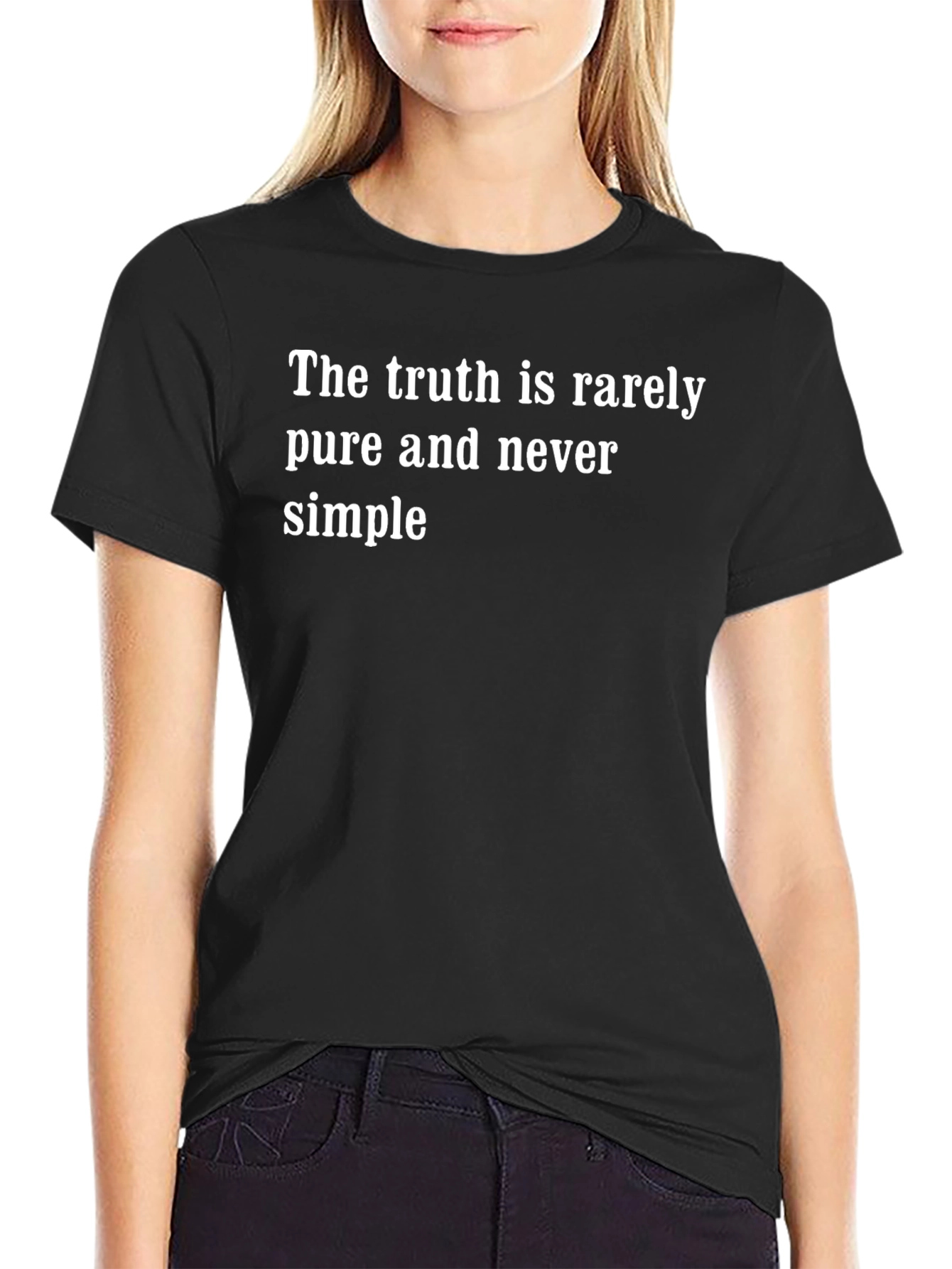 Truth T-Shirt - Pure and Never Simple Tee