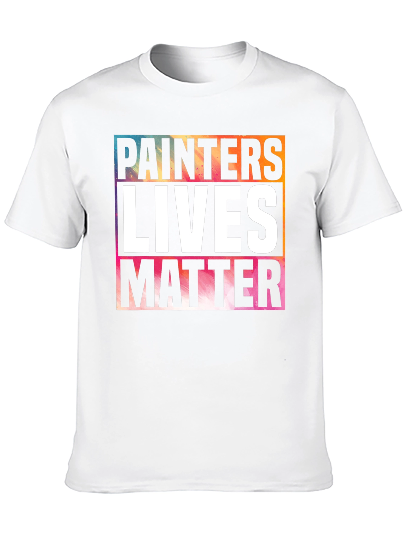 Painters Lives Matter Graphic T-Shirt