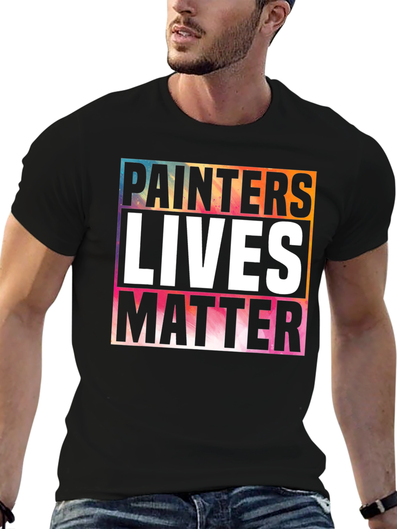 Painters Lives Matter Graphic T-Shirt