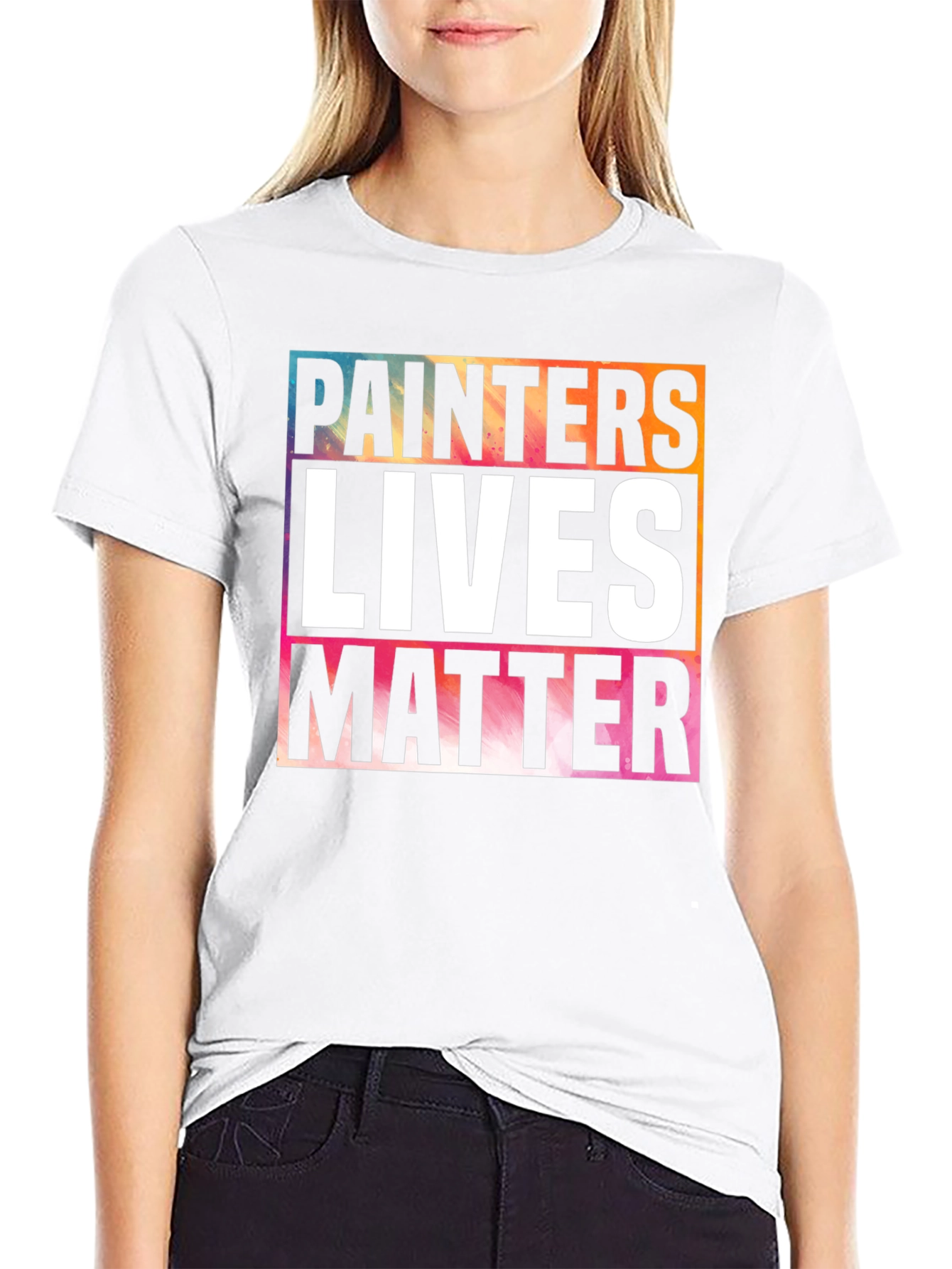 Painters Lives Matter Graphic T-Shirt