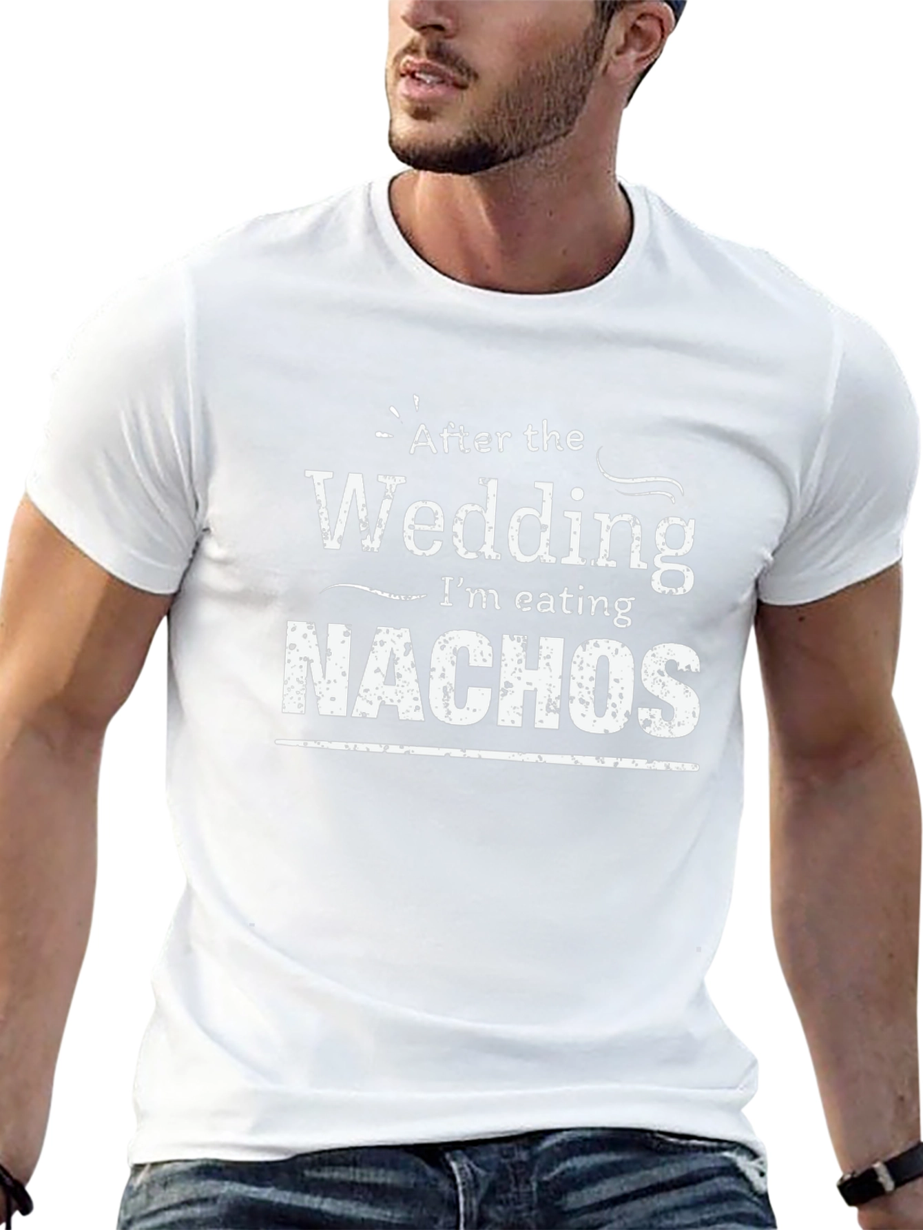 Funny After Wedding Nachos Graphic T-Shirt