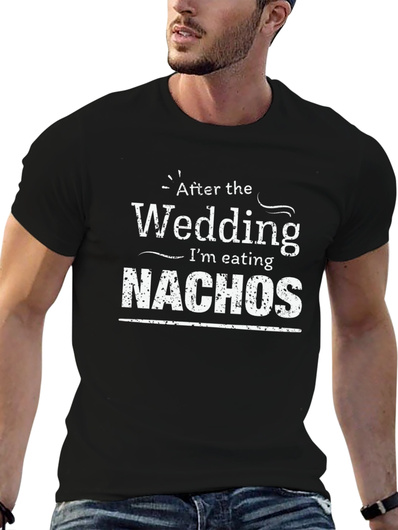 Funny After Wedding Nachos Graphic T-Shirt