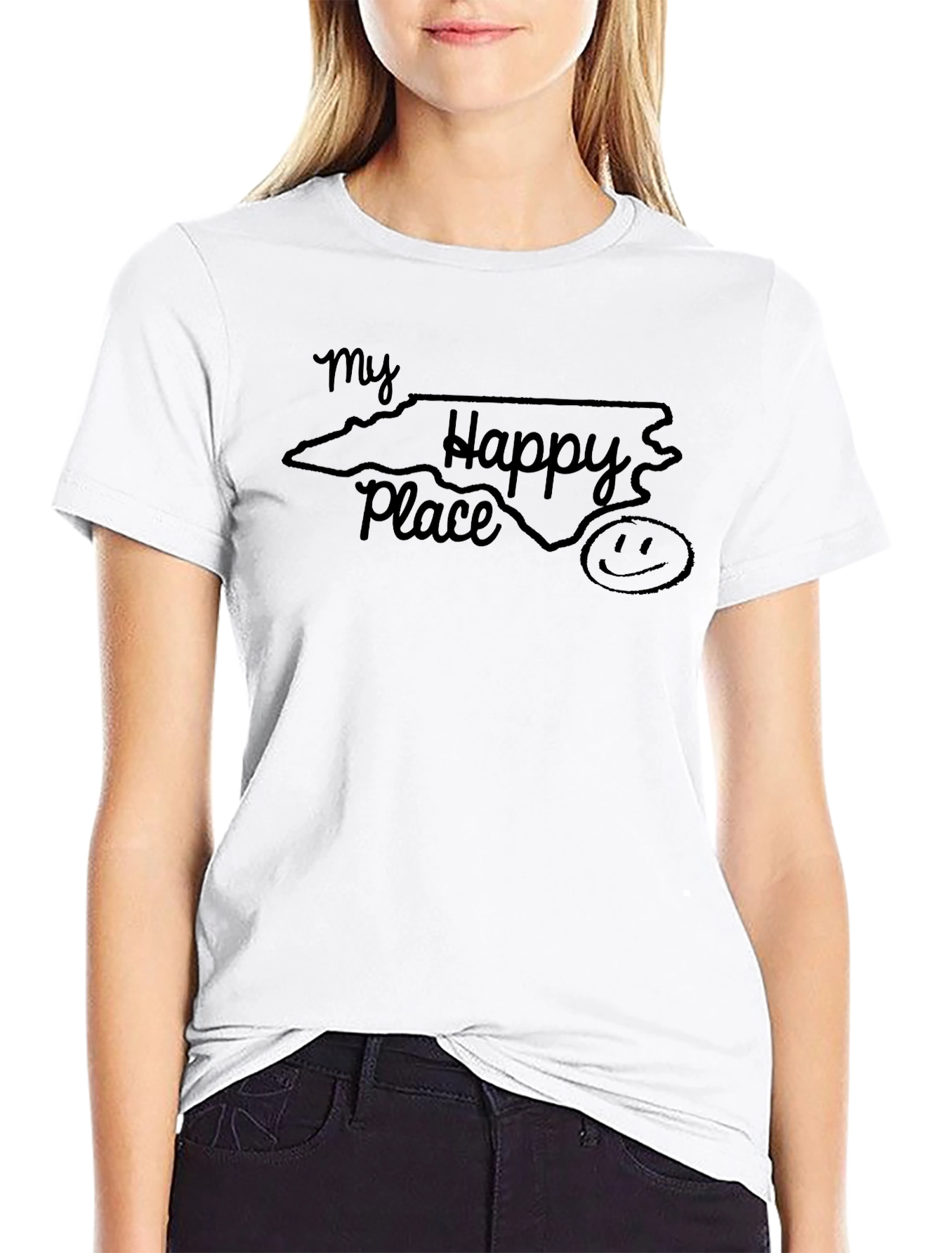 My Happy Place North Carolina T-Shirt