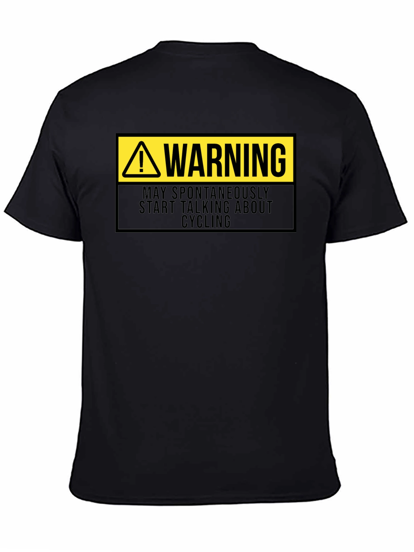 Warning: May Spontaneously Talk Cycling T-Shirt