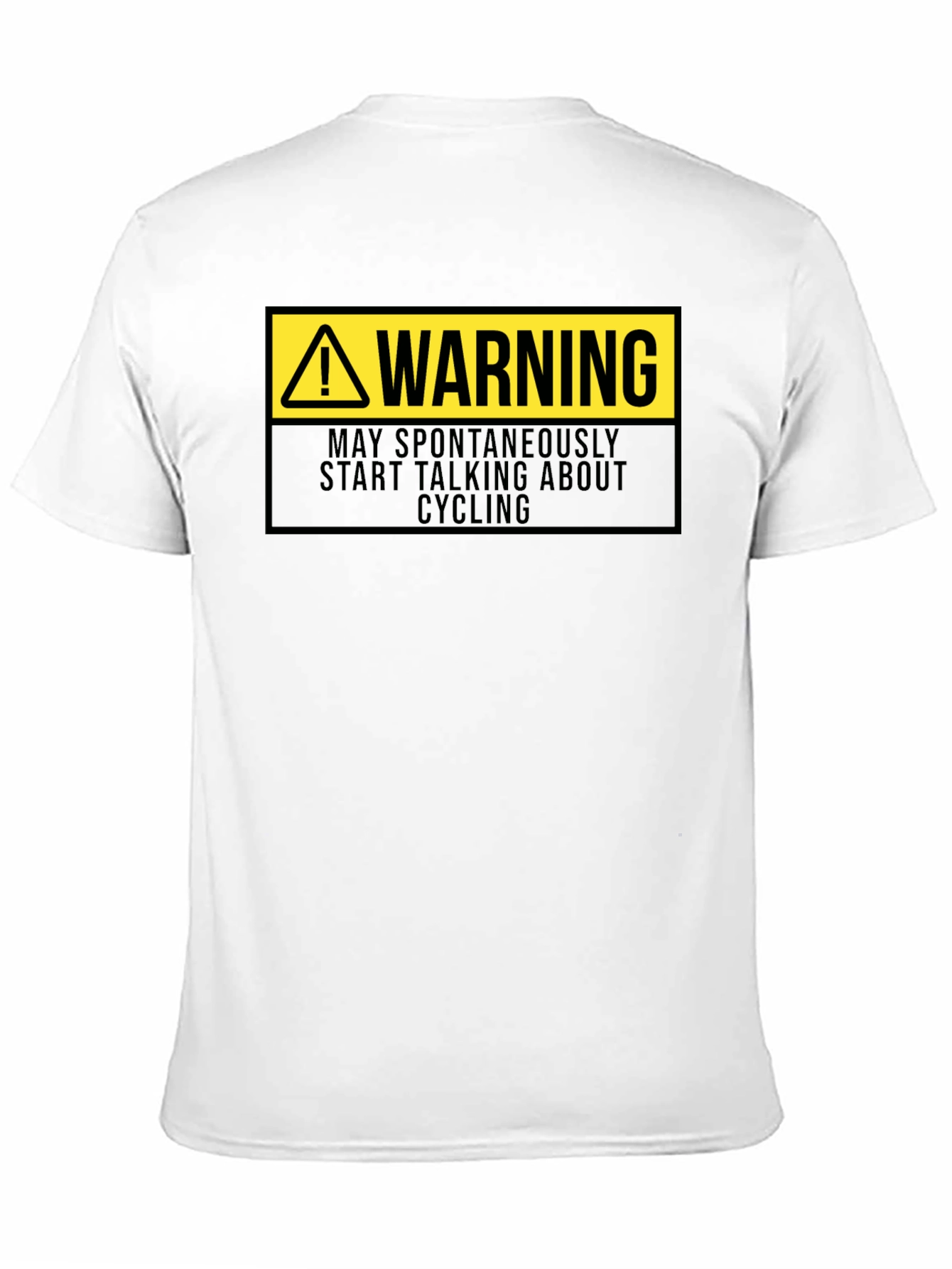 Warning: May Spontaneously Talk Cycling T-Shirt