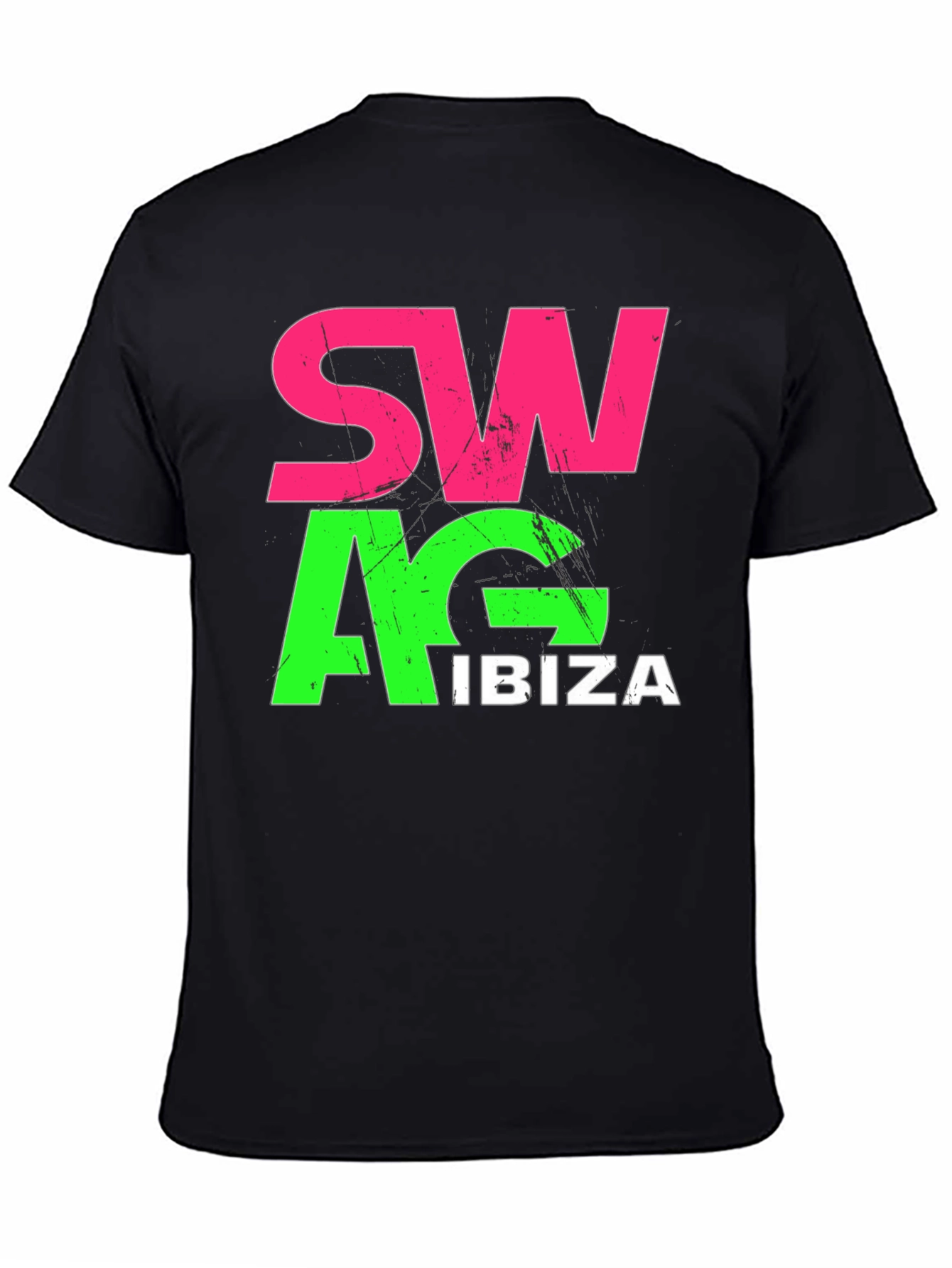 Swag Ibiza T-Shirt - Black Tee