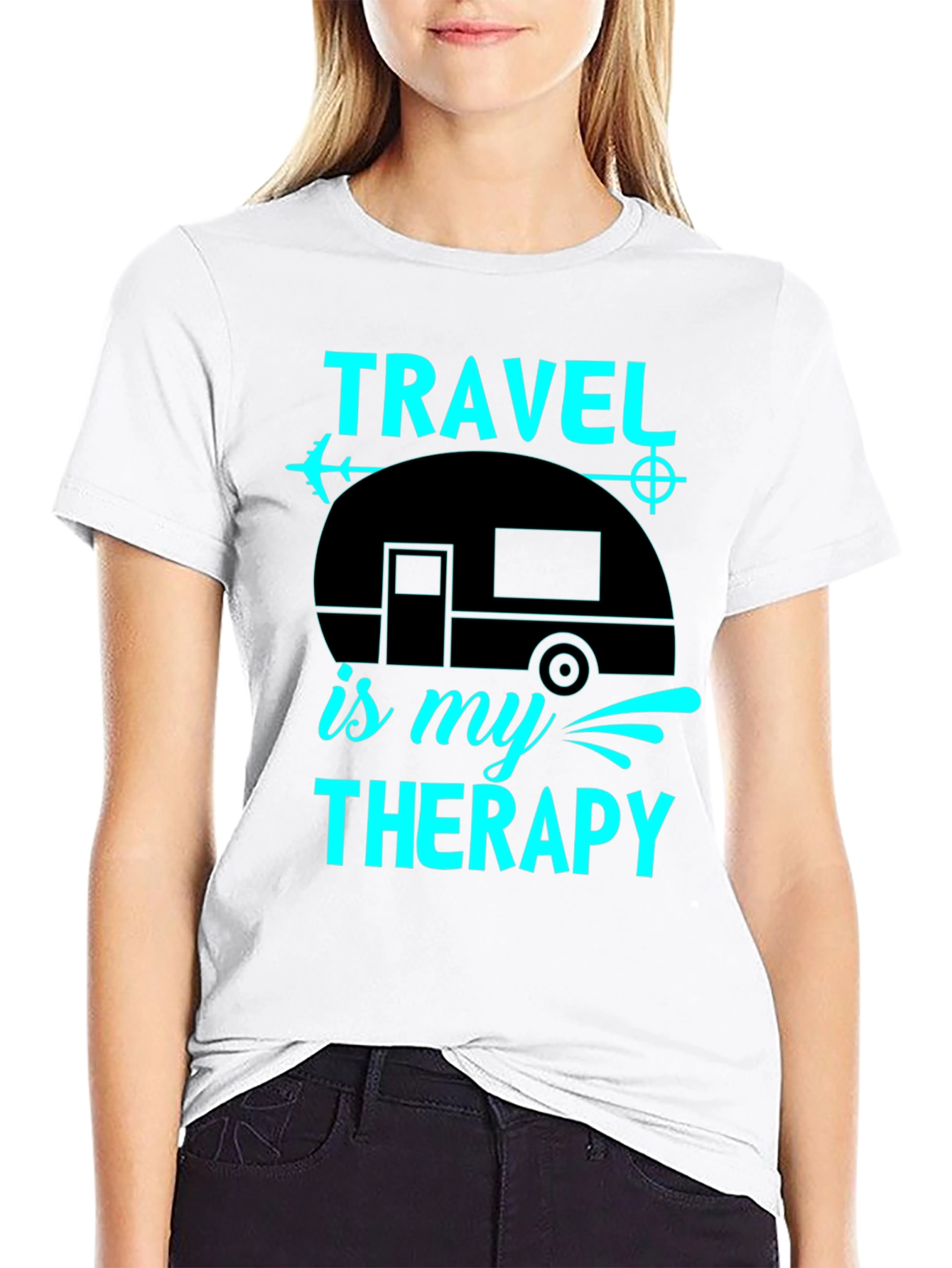 Travel is My Therapy T-Shirt - Adventure Tee