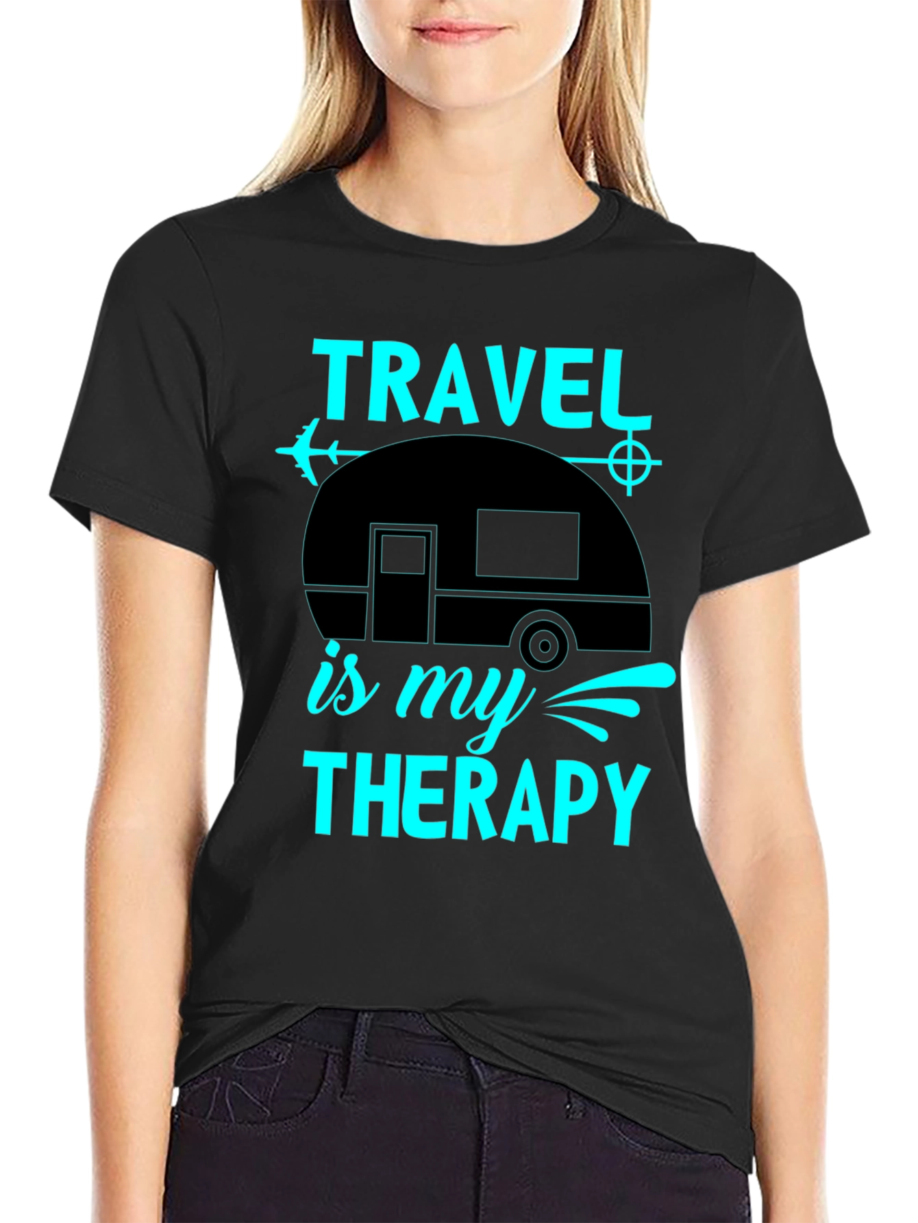 Travel is My Therapy T-Shirt - Adventure Tee