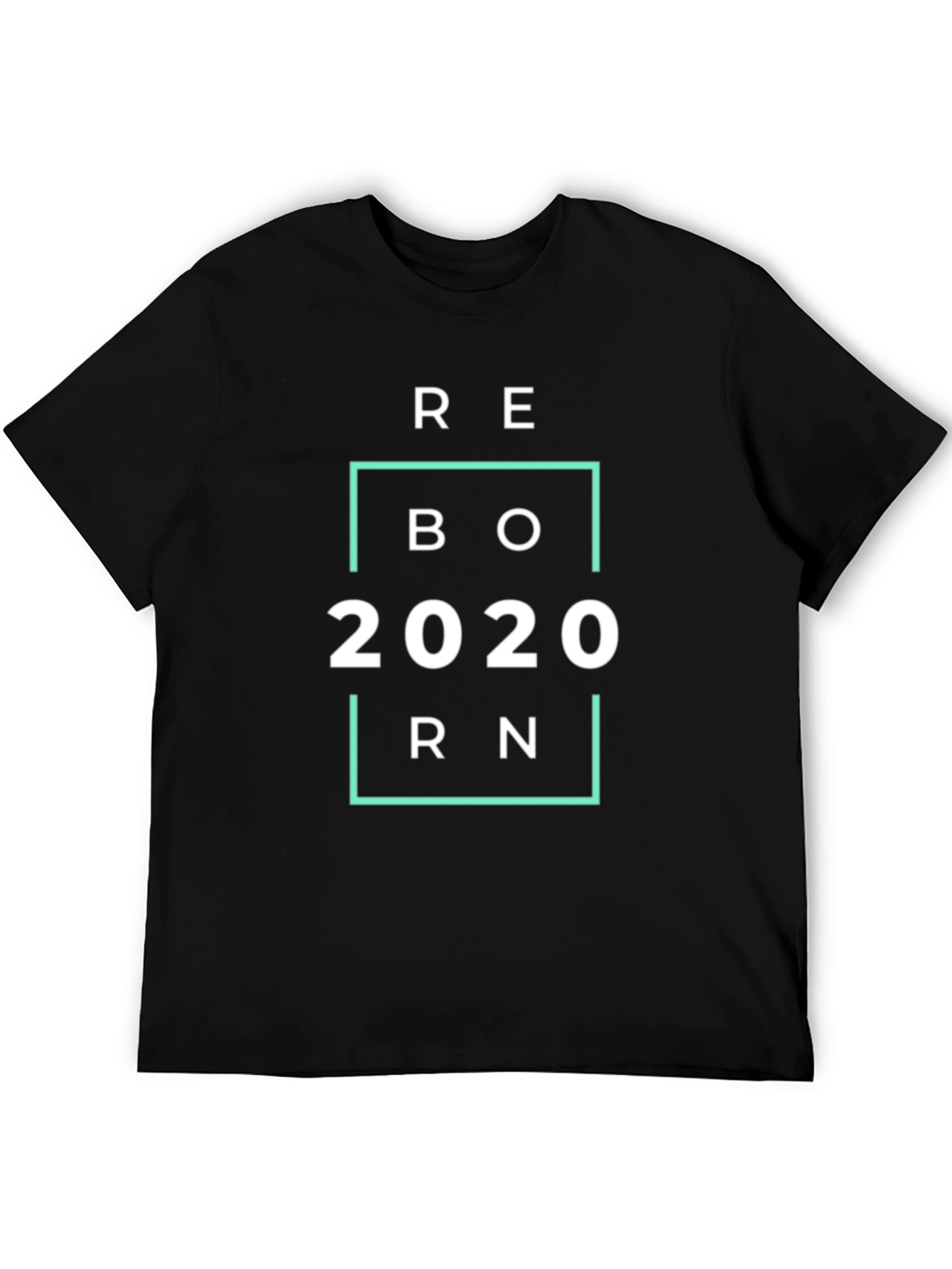 Reborn 2020 Graphic Tee - Black