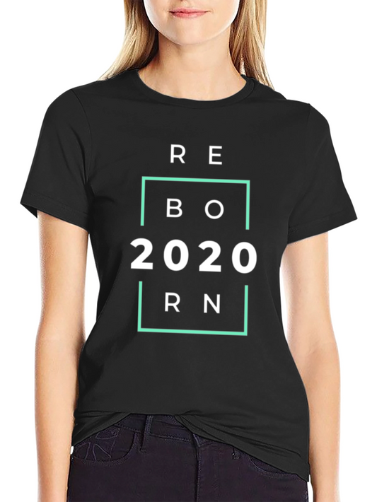Reborn 2020 Graphic Tee - Black