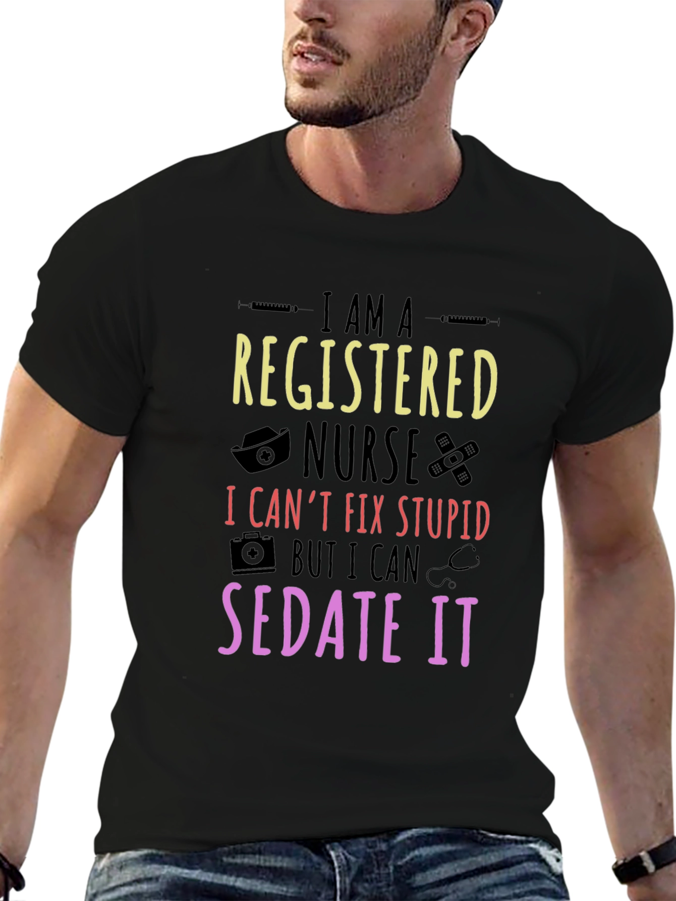Registered Nurse Sedate It T-Shirt