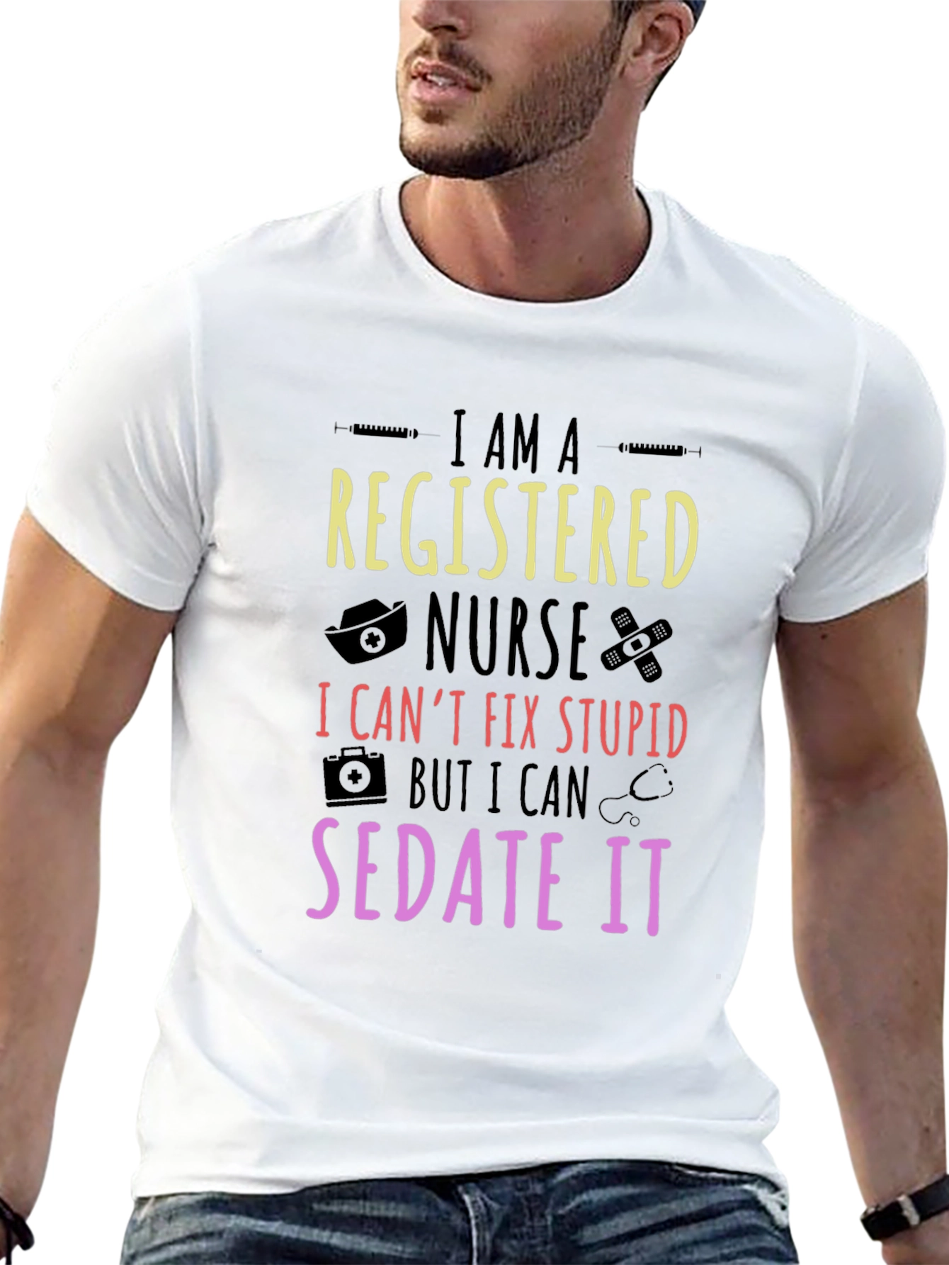 Registered Nurse Sedate It T-Shirt