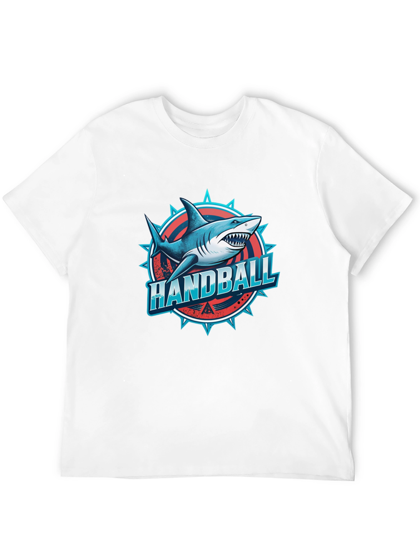 Handball Shark T-Shirt - Unique Graphic Tee