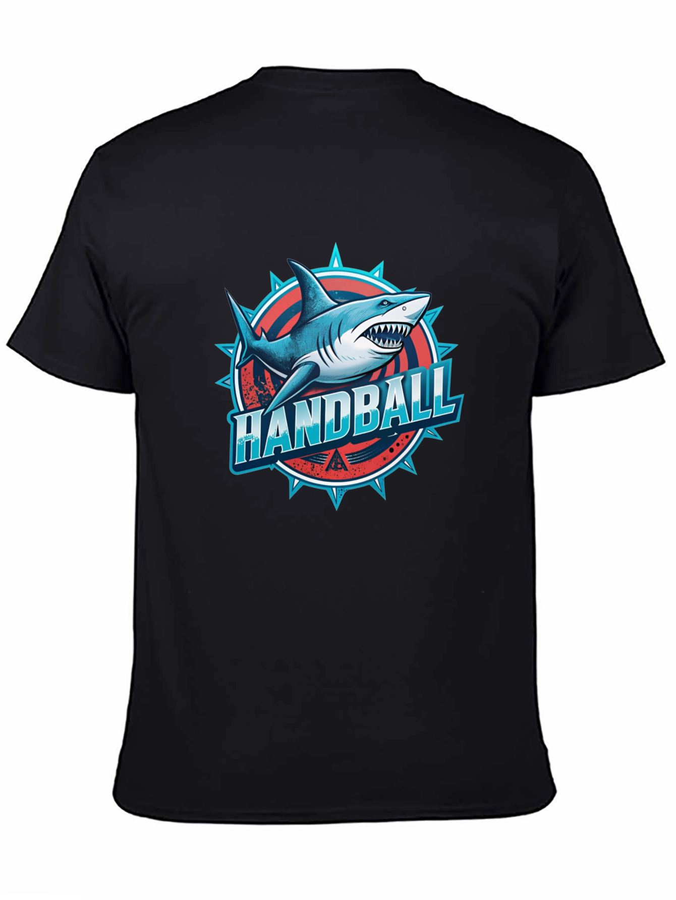 Handball Shark T-Shirt - Unique Graphic Tee