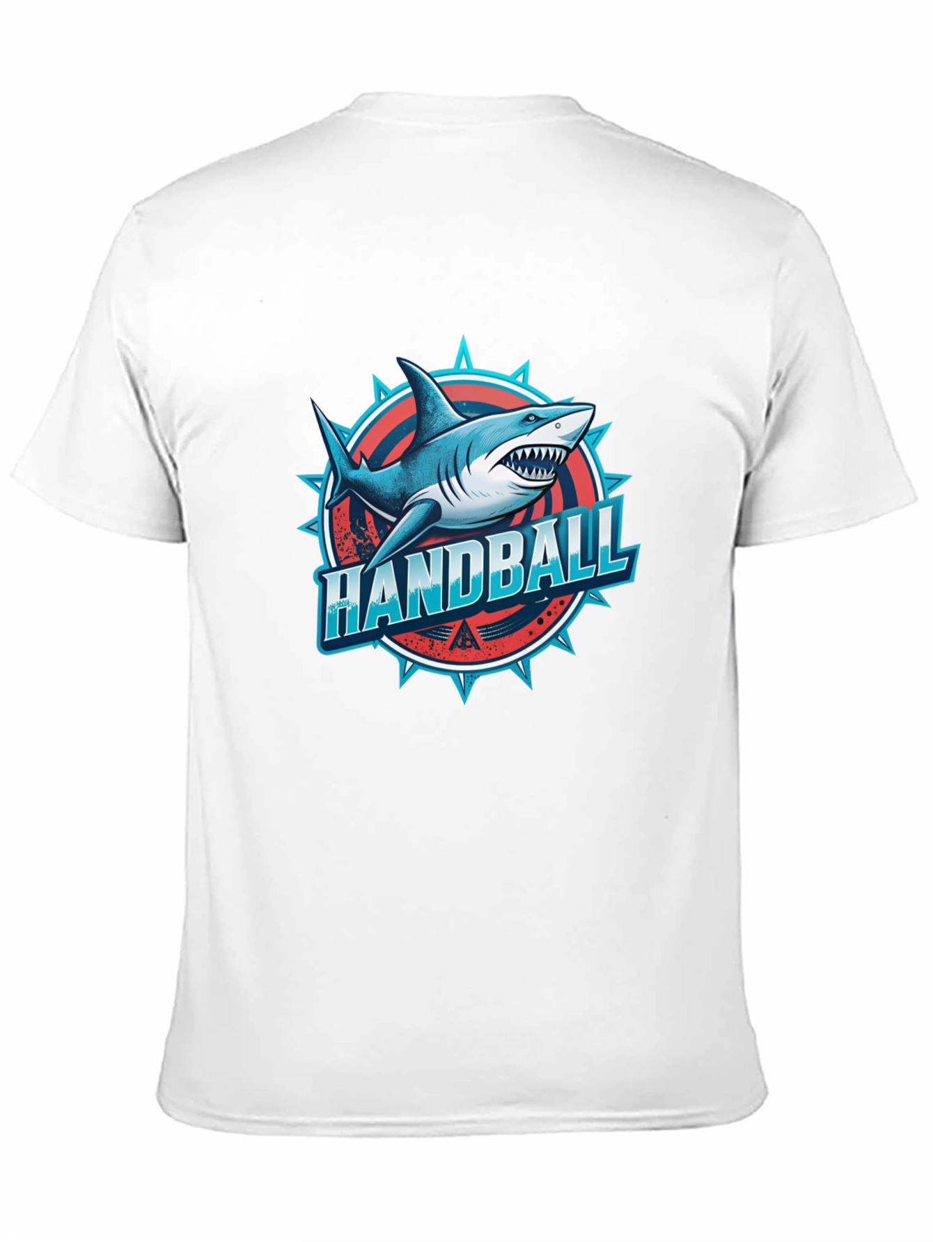 Handball Shark T-Shirt - Unique Graphic Tee