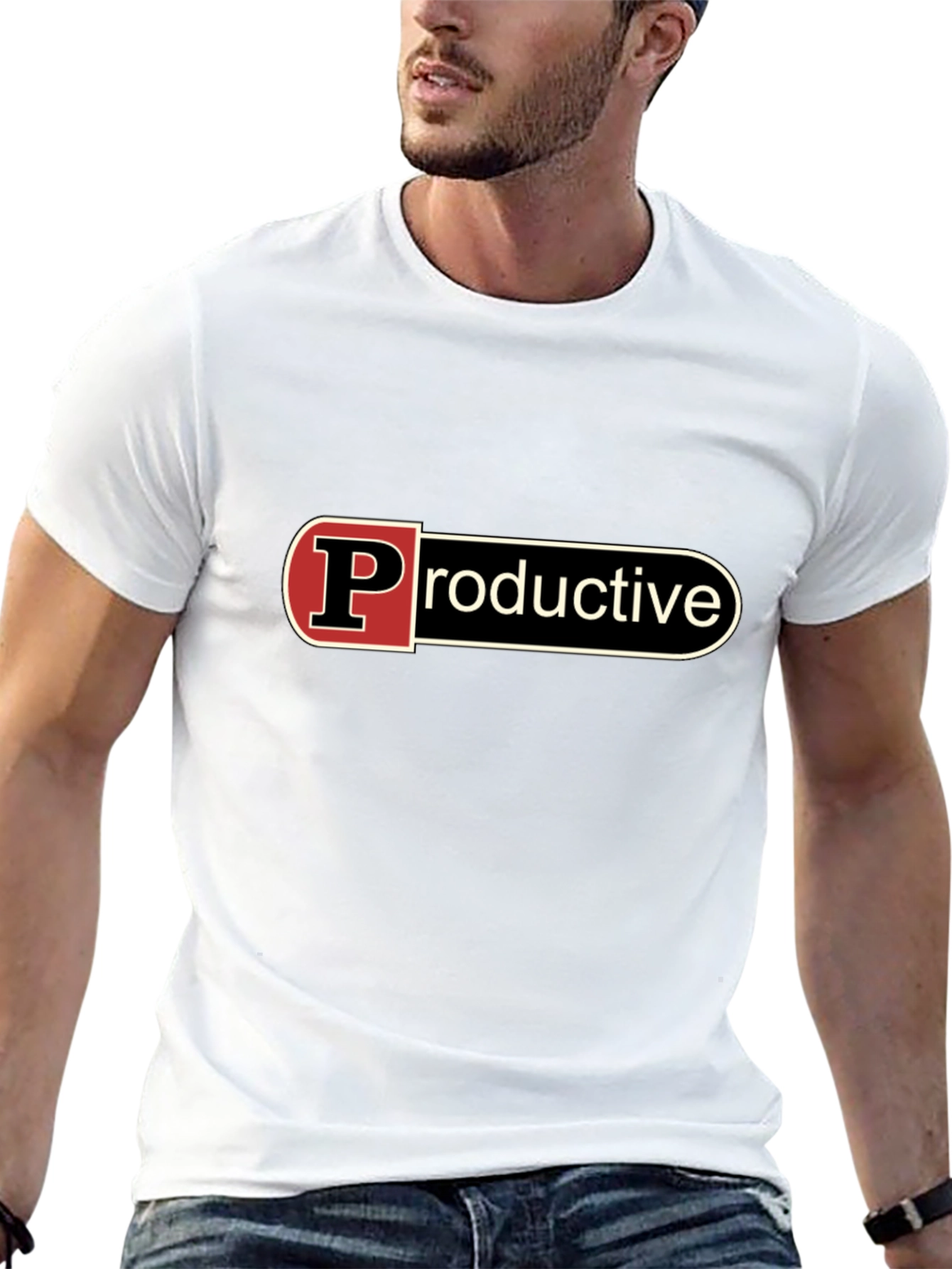 Productive T-Shirt - Black Classic Fit