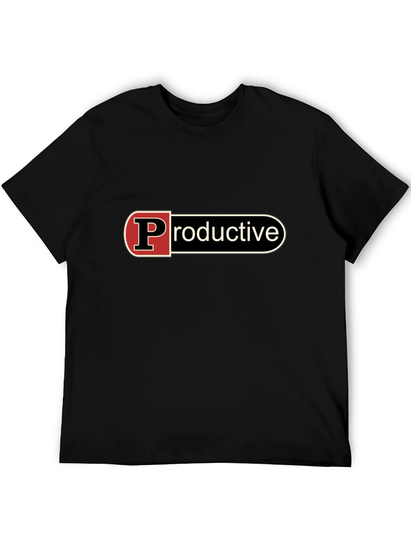 Productive T-Shirt - Black Classic Fit