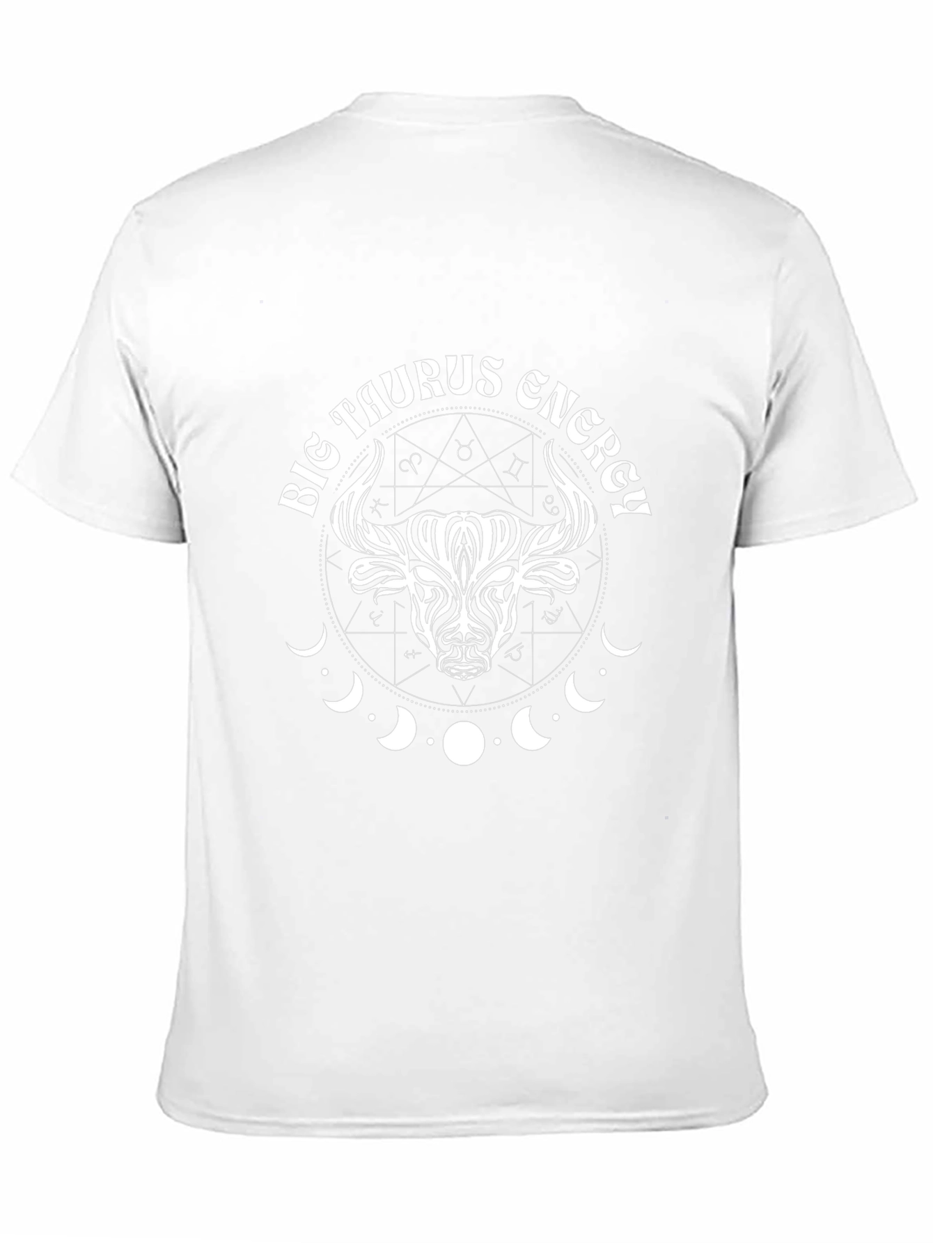 Big Taurus Energy Black Graphic Tee