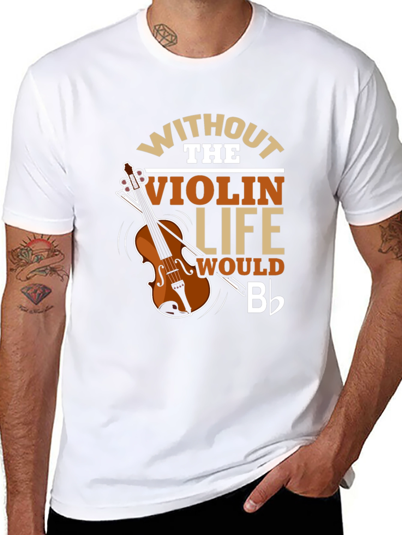 Violin Life T-Shirt - Music Lover Tee
