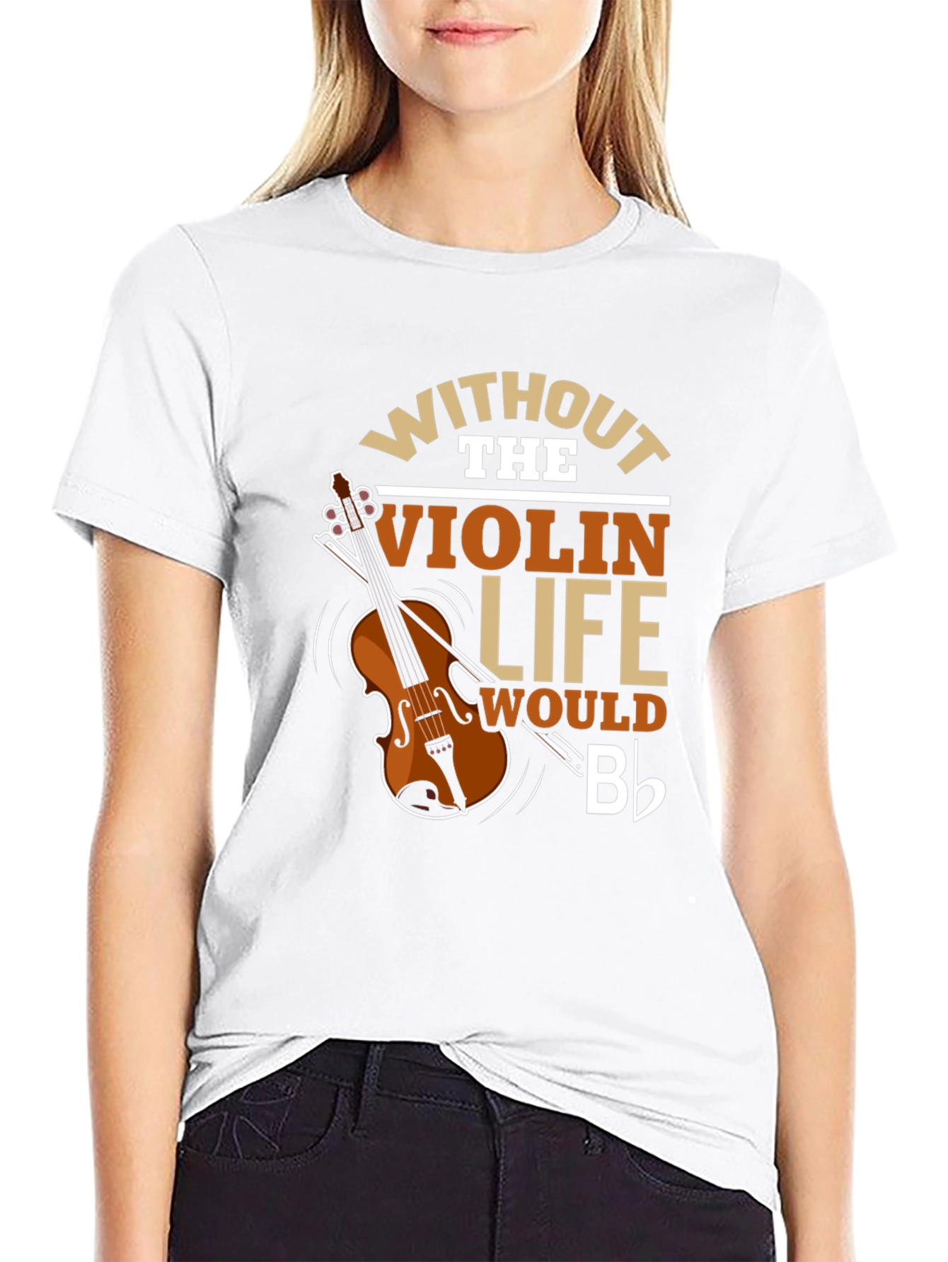 Violin Life T-Shirt - Music Lover Tee