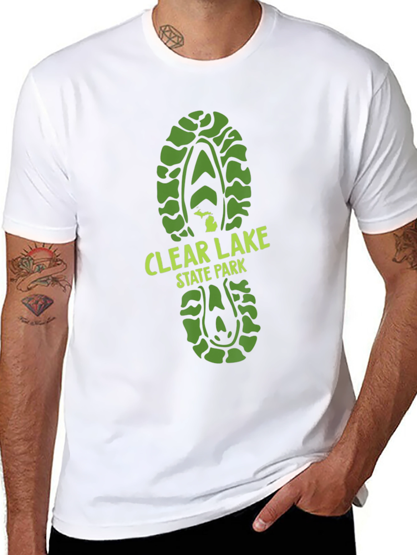 Clear Lake State Park Black T-Shirt