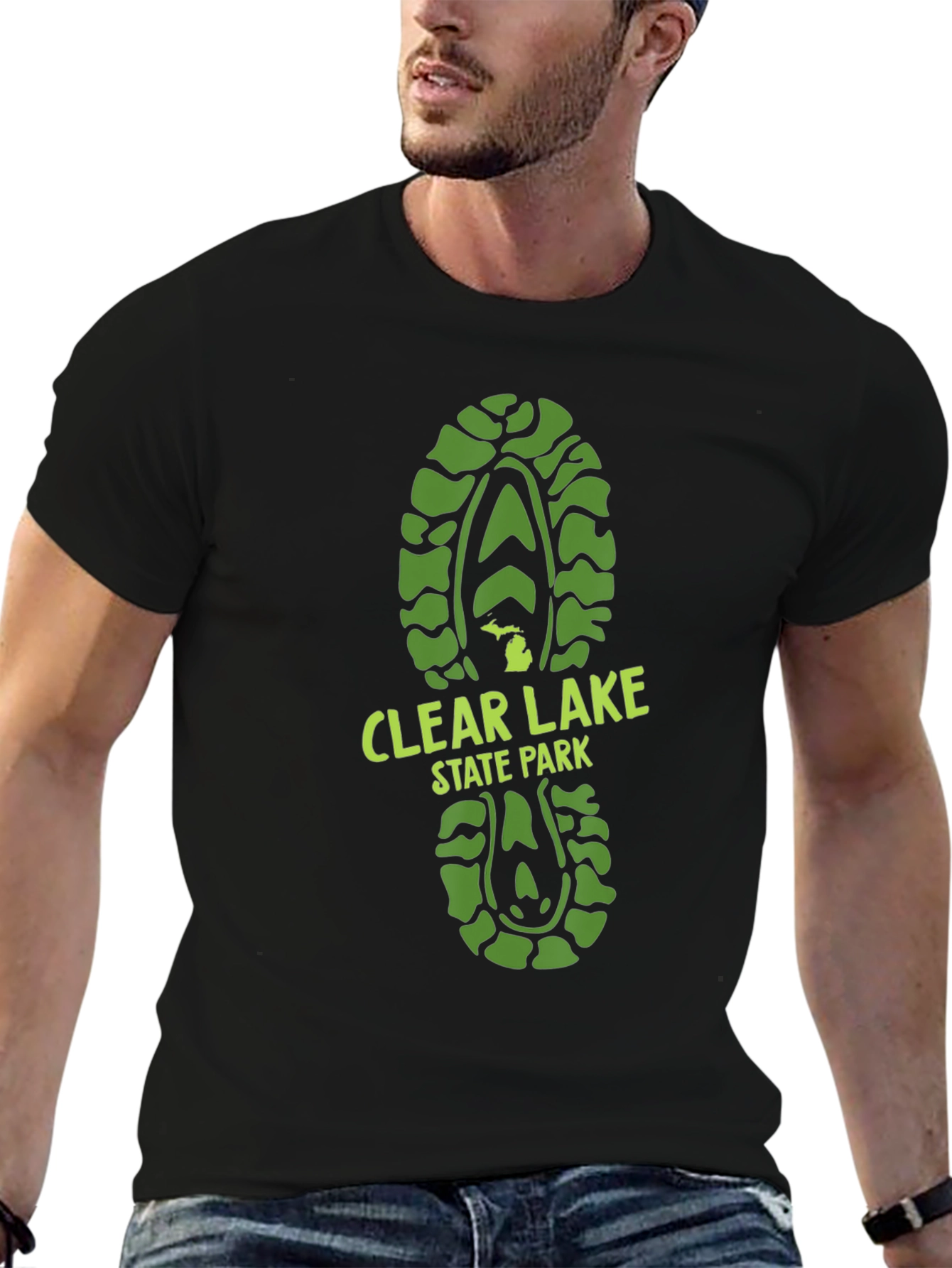 Clear Lake State Park Black T-Shirt