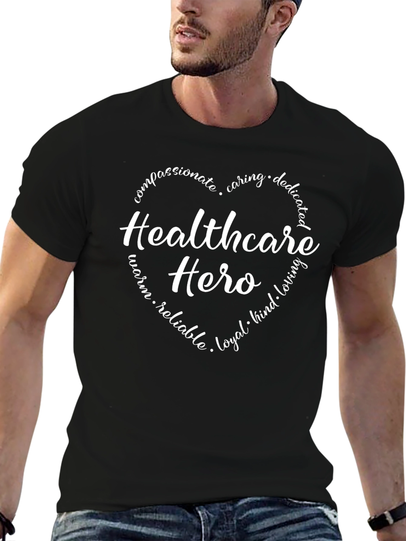 Healthcare Hero Graphic Tee