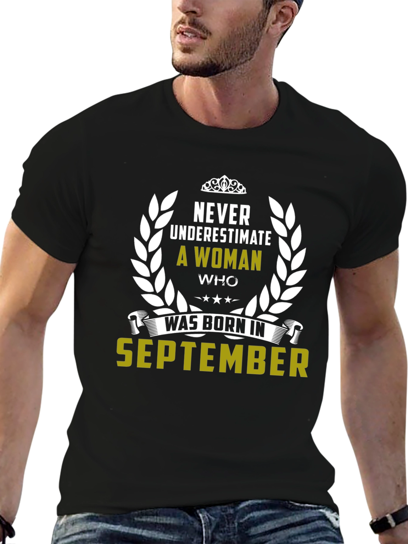 Never Underestimate September Woman T-Shirt