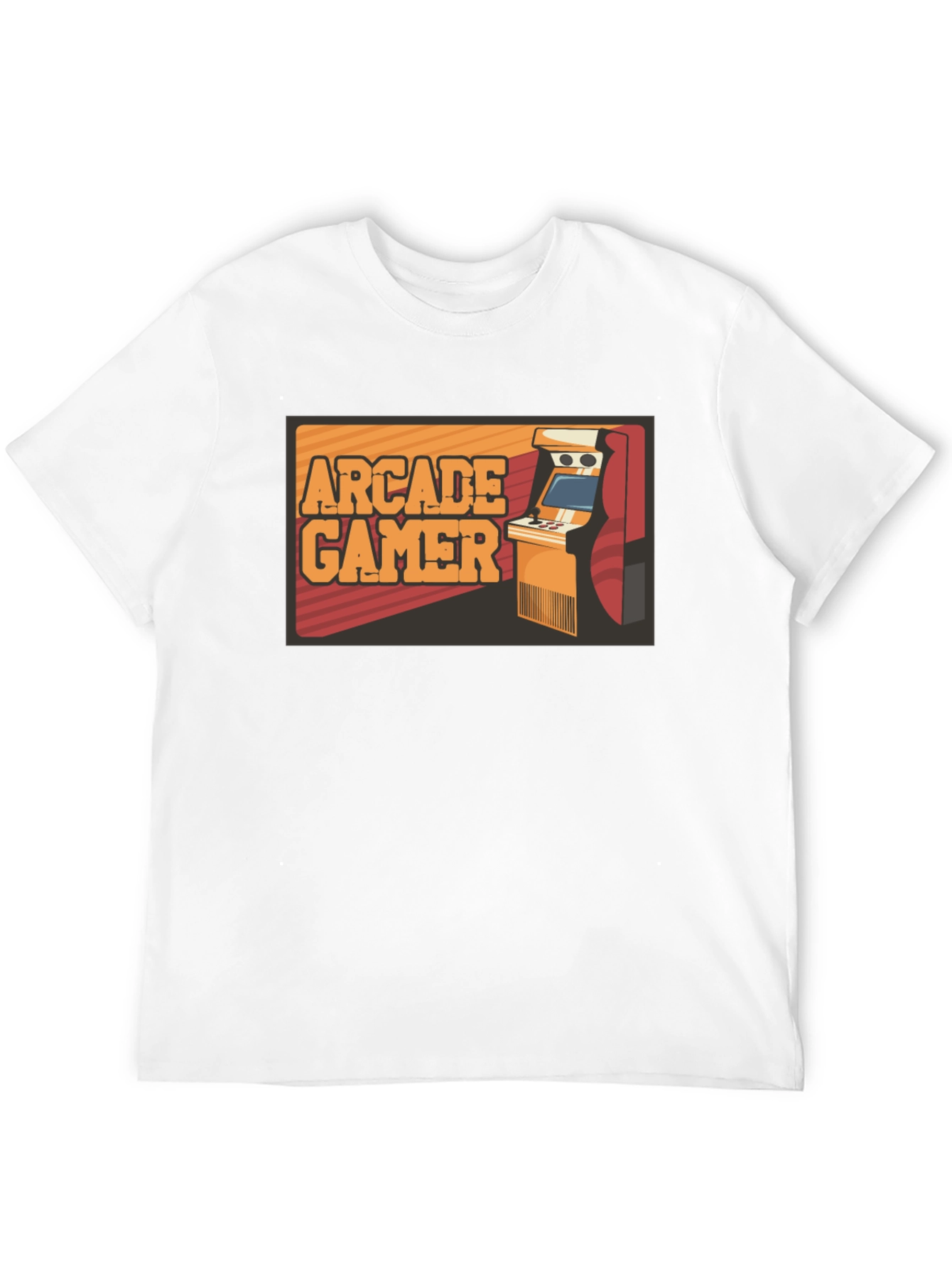 Arcade Gamer Black T-Shirt - Retro Gaming Style