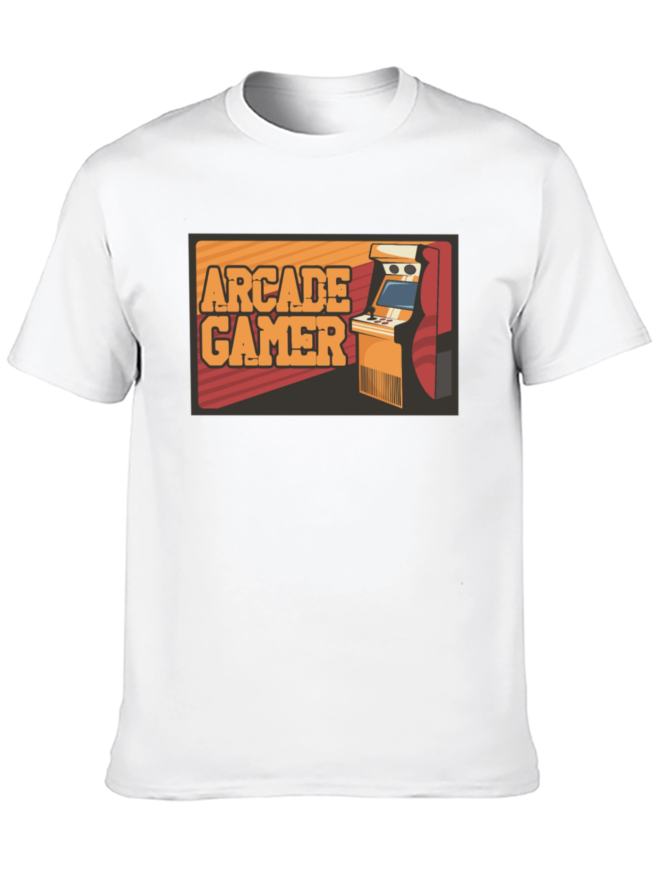 Arcade Gamer Black T-Shirt - Retro Gaming Style