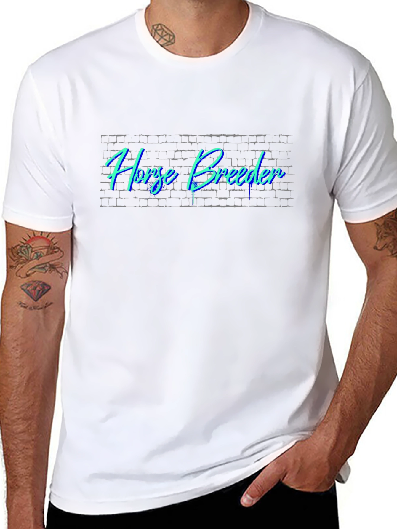 Horse Breeder T-Shirt - Novelty Graphic Tee