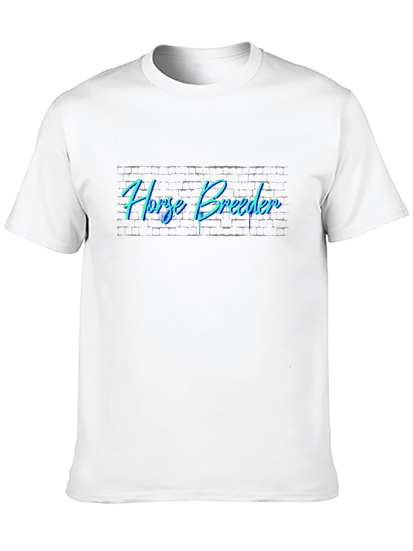 Horse Breeder T-Shirt - Novelty Graphic Tee