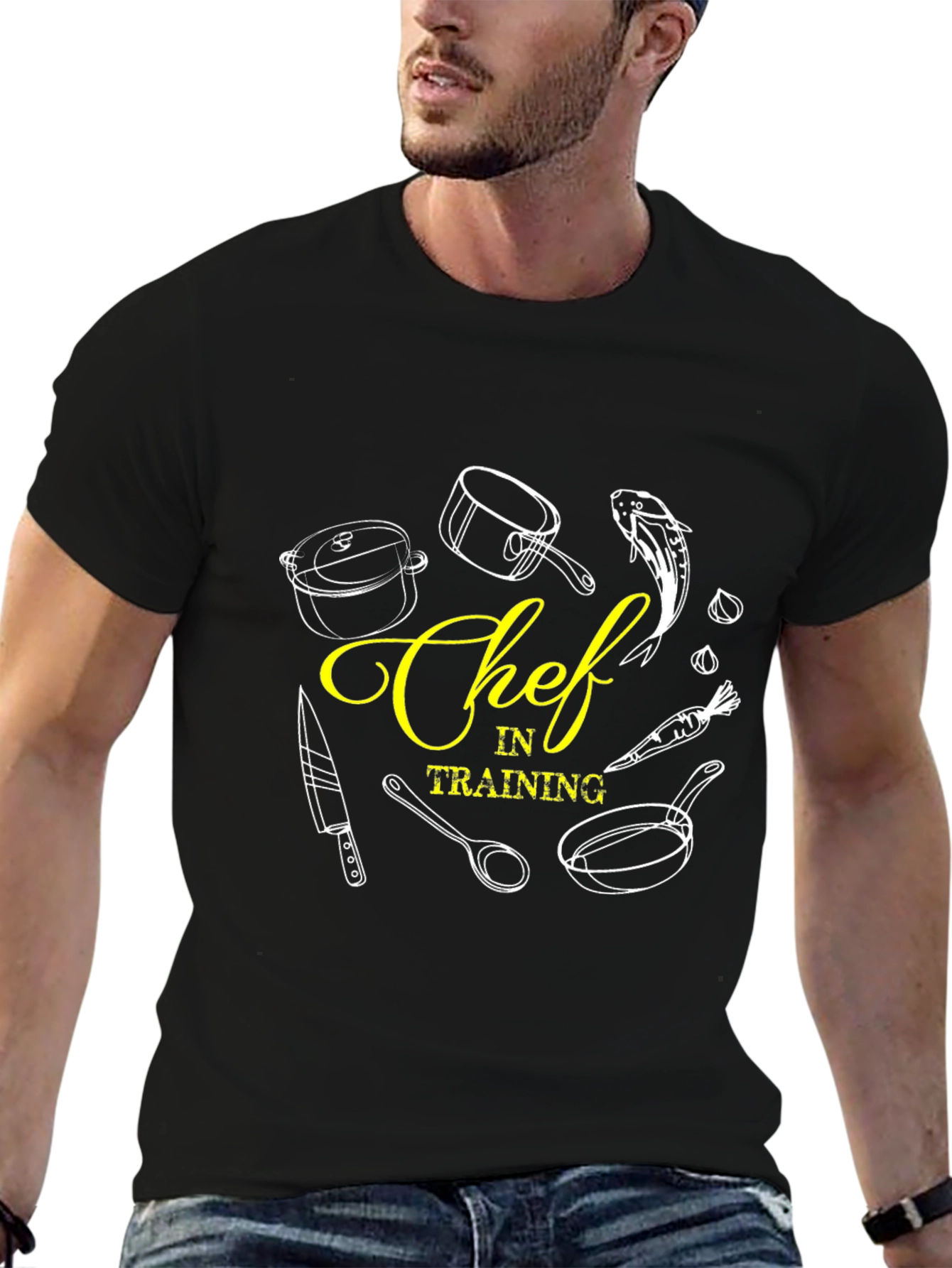 Chef in Training Graphic Tee - Culinary Apprentice T-Shirt