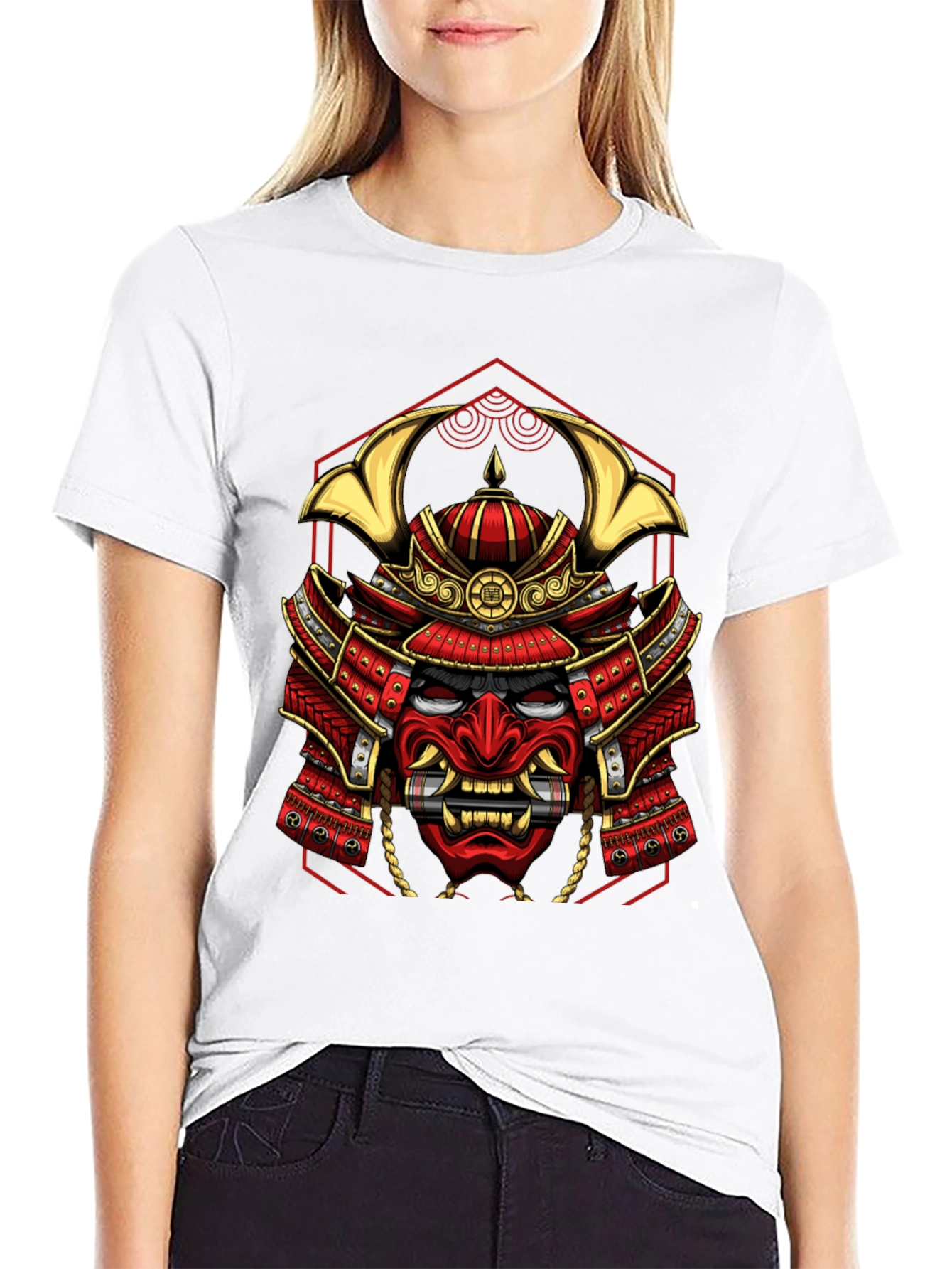 Samurai Warrior Graphic Tee - Unique Design