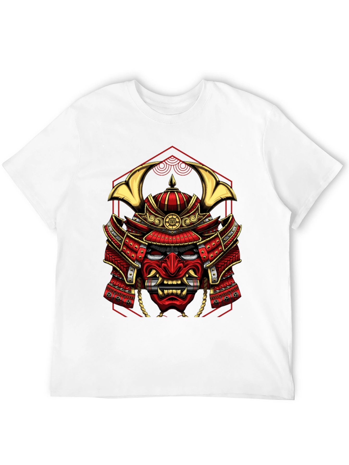 Samurai Warrior Graphic Tee - Unique Design