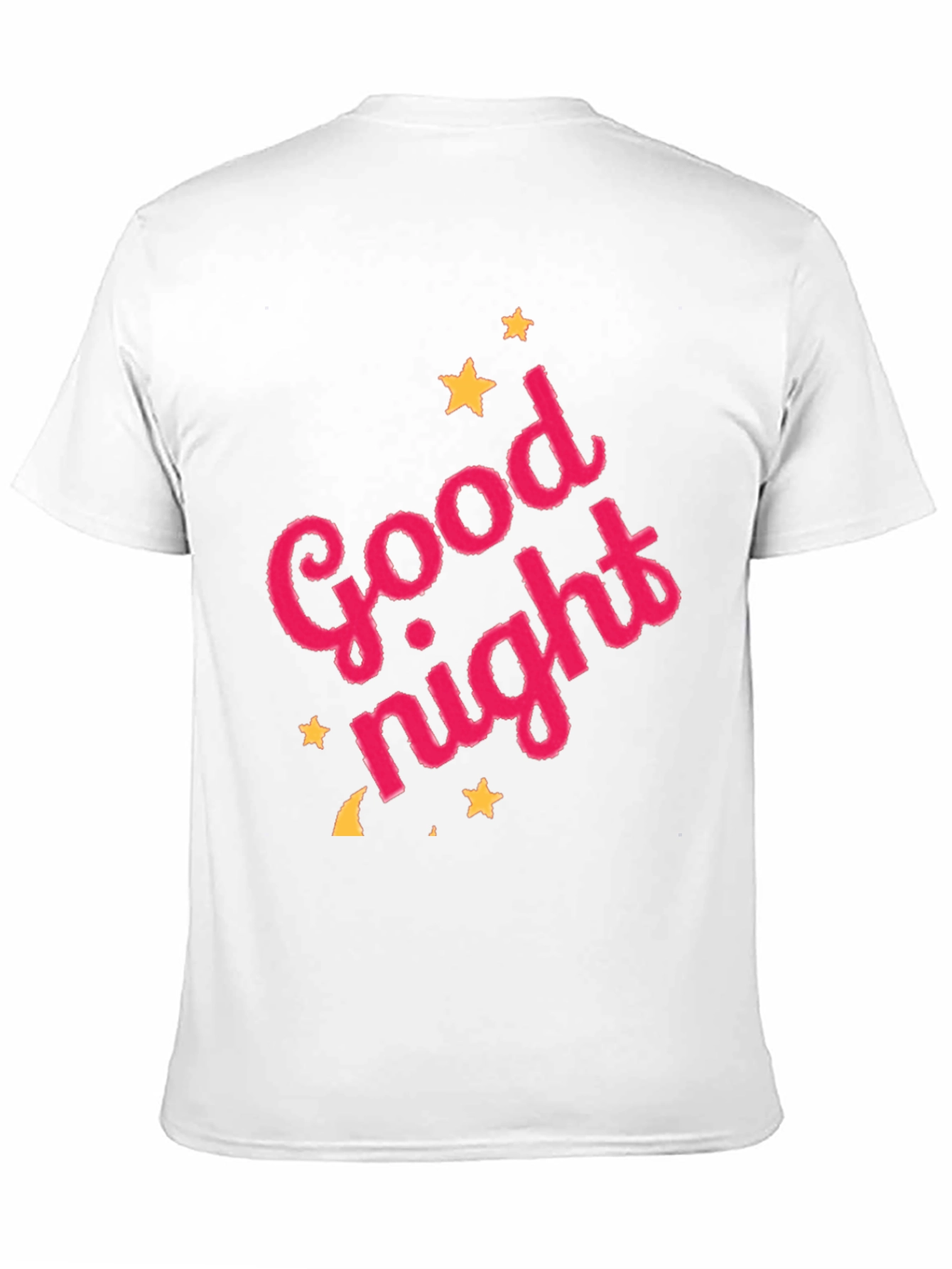 Good Night Graphic Tee - Black Cotton T-Shirt