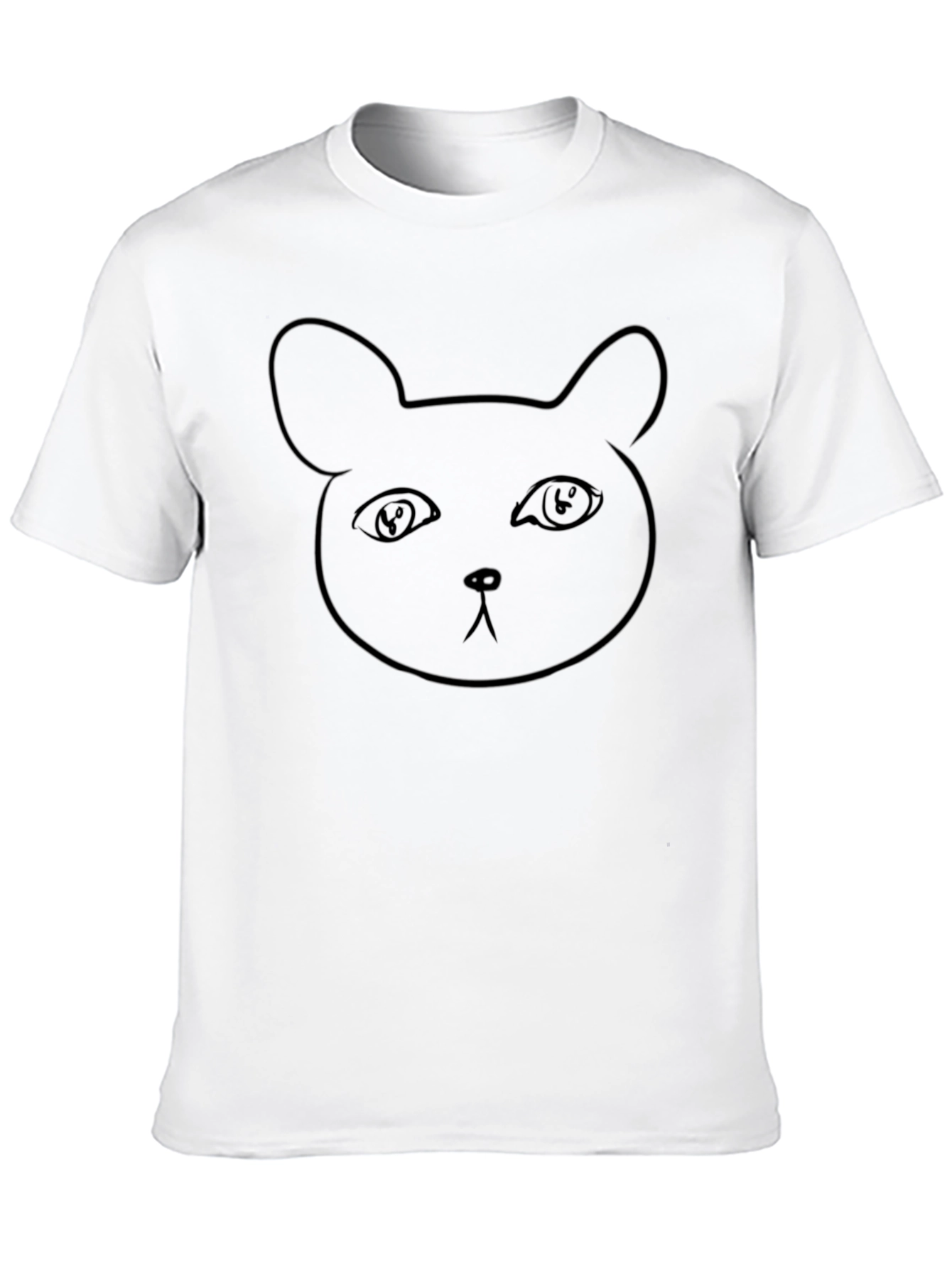 Black Bear Graphic Tee - Casual Comfort