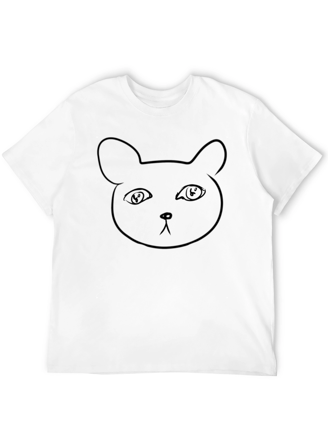 Black Bear Graphic Tee - Casual Comfort