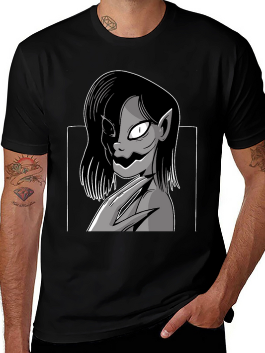 Monster Girl Graphic Tee - Unisex Black T-Shirt