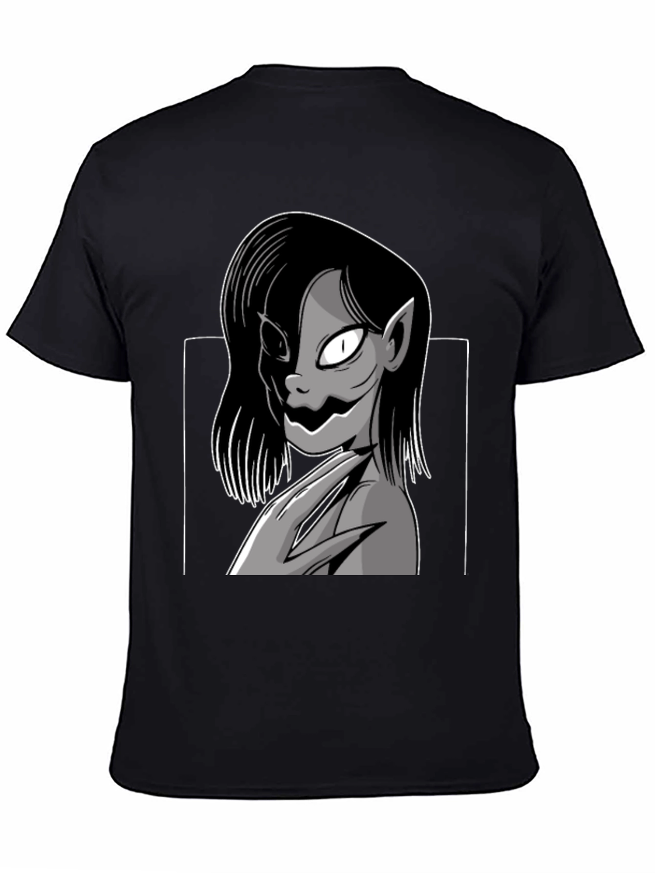 Monster Girl Graphic Tee - Unisex Black T-Shirt
