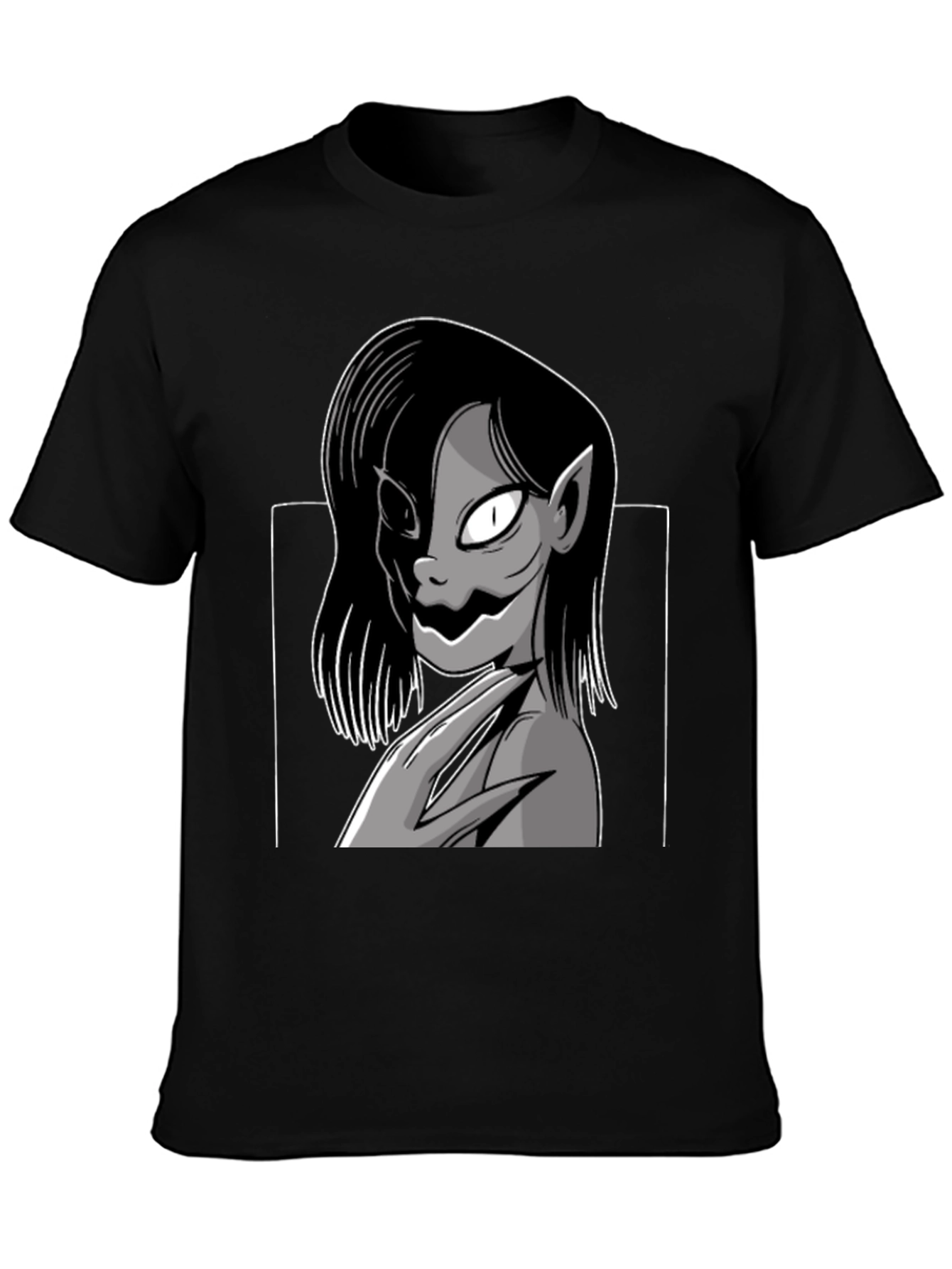 Monster Girl Graphic Tee - Unisex Black T-Shirt