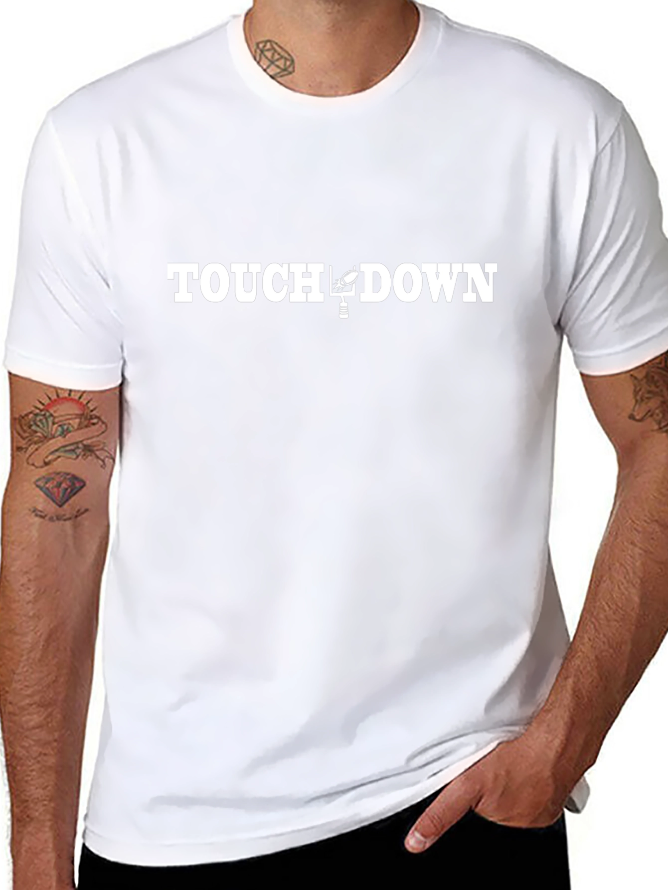 Touchdown Graphic T-Shirt - Stylish Sports Tee