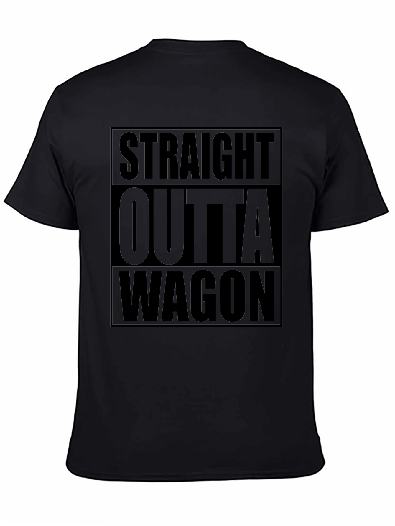 Straight Outta Wagon - Novelty Graphic Tee