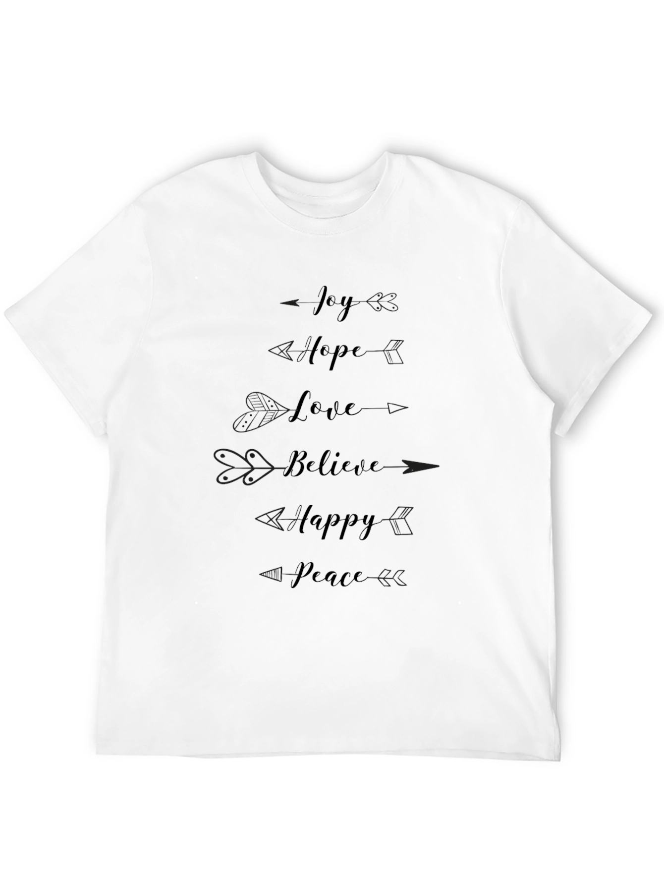 Joy Hope Love Believe T-Shirt
