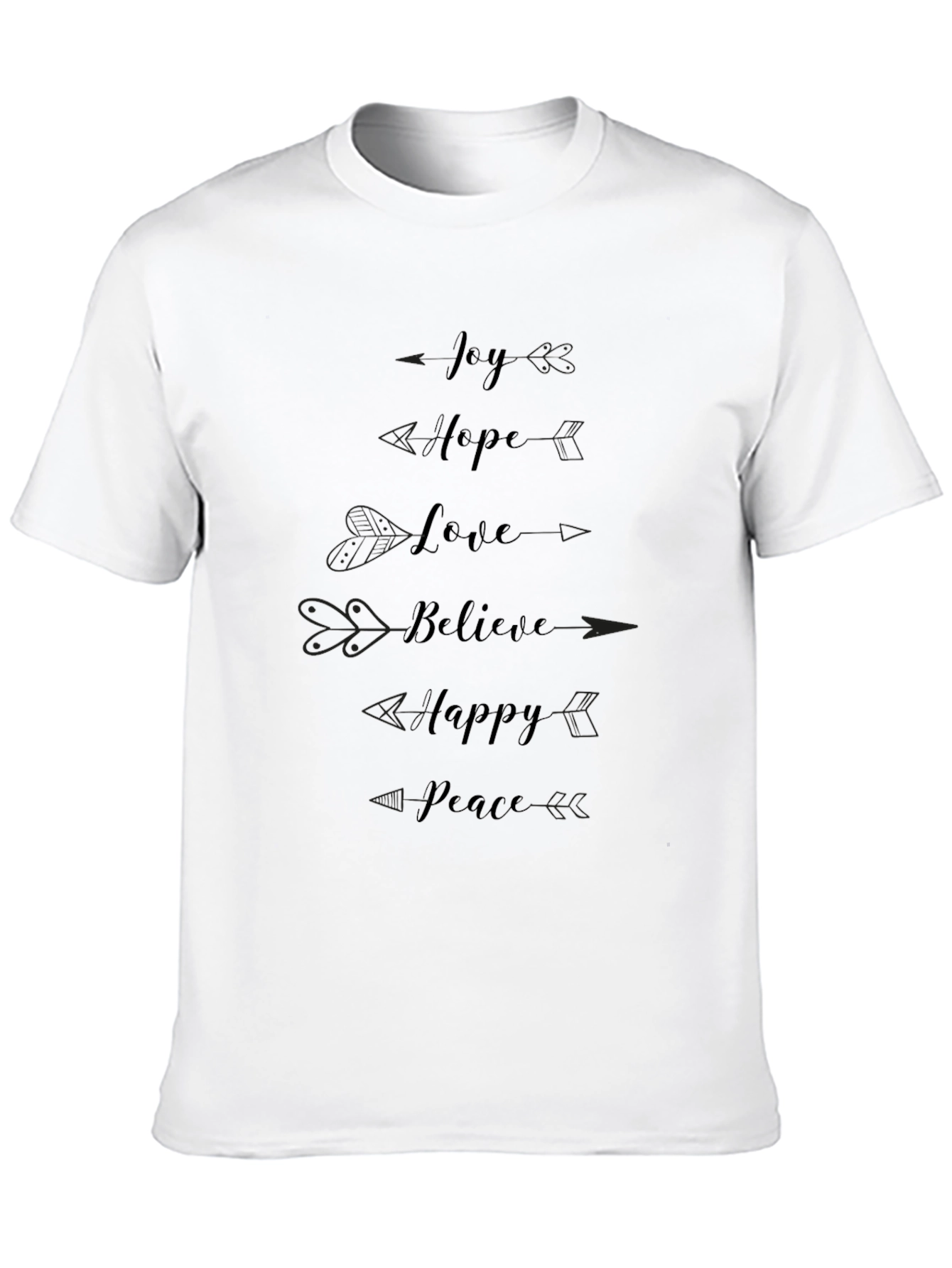 Joy Hope Love Believe T-Shirt