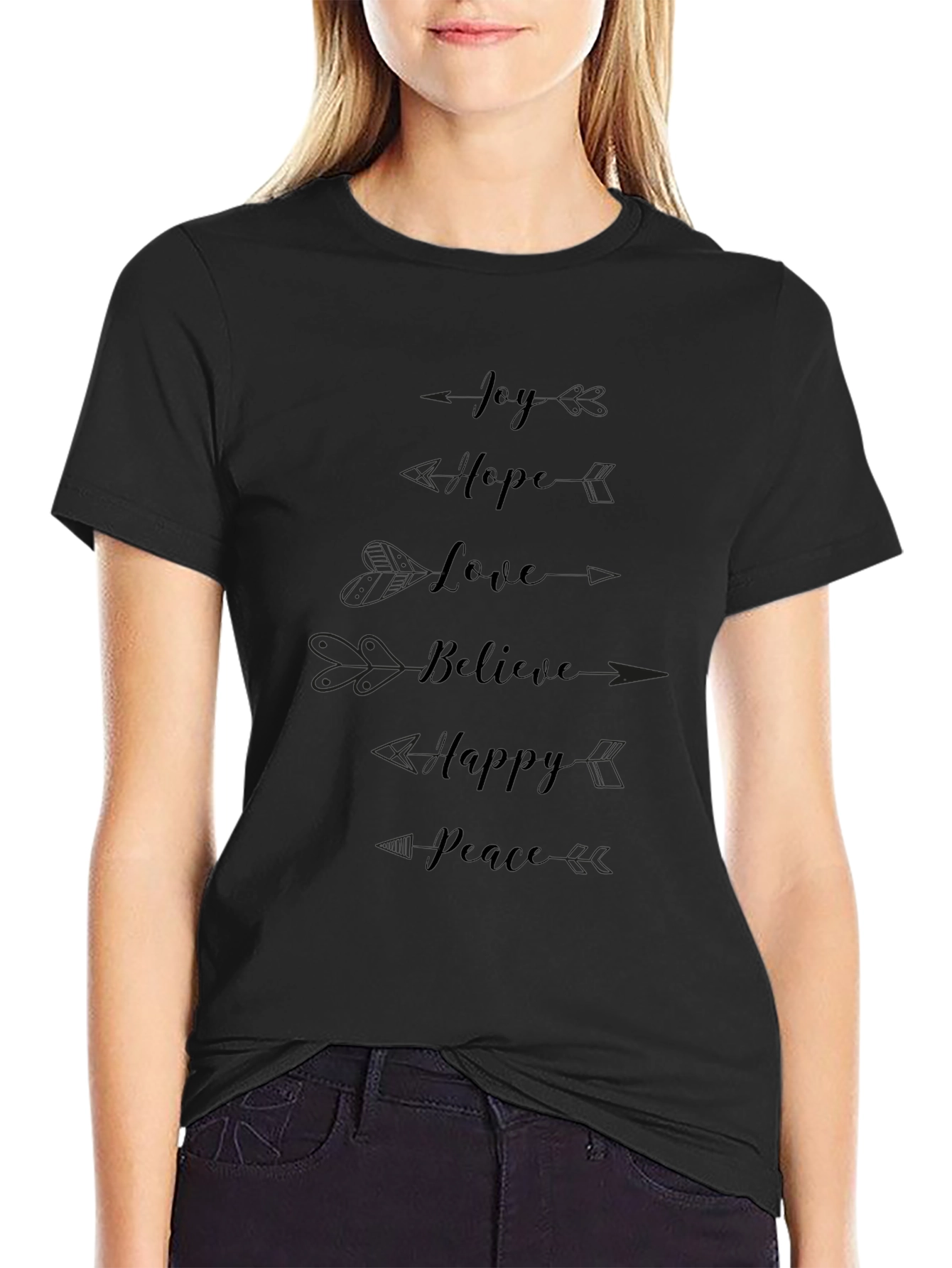 Joy Hope Love Believe T-Shirt